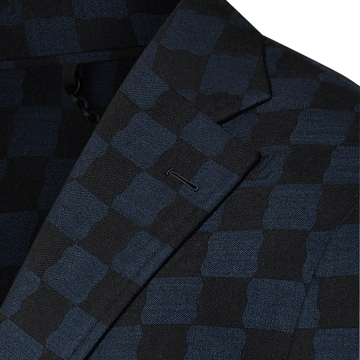 Louis Vuitton Wool Blend Napolitana Jacket - 46 XS Size 46S - 6 Thumbnail