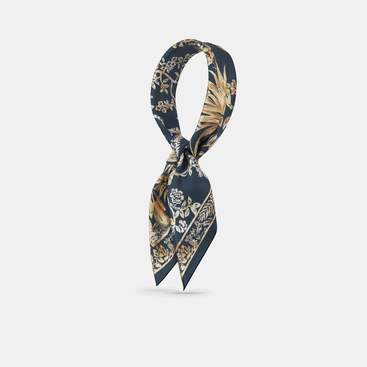 Dior o1bcso1str0226 Size:OS/Idylle 90 Square Scarf in Nevy Blue Size ONE SIZE - 1 Thumbnail