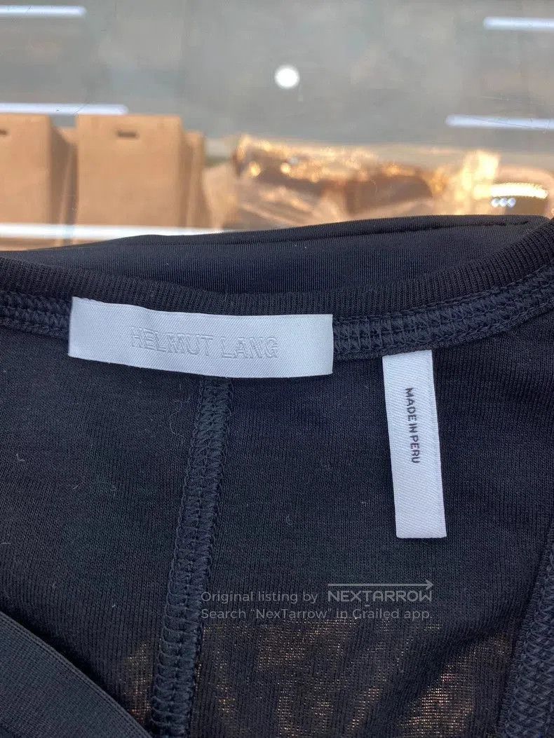 Helmut Lang Helmut Lang Strap Racer Tank Top . Size US S / EU 44-46 / 1 - 3 Thumbnail