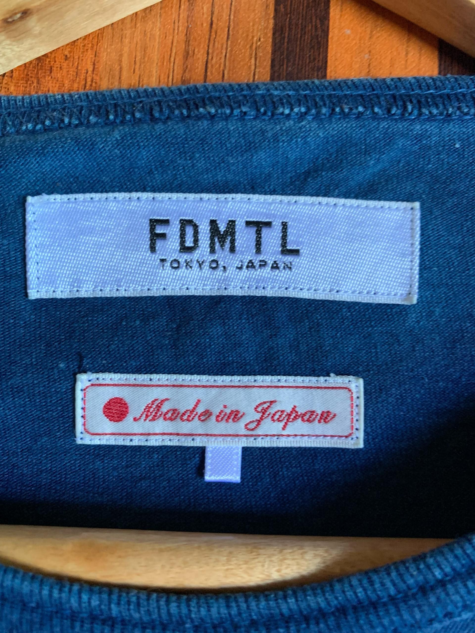 Vintage FDMTL Boro Sashiko Patchwork Tee / Shirt Size US M / EU 48-50 / 2 - 3 Thumbnail