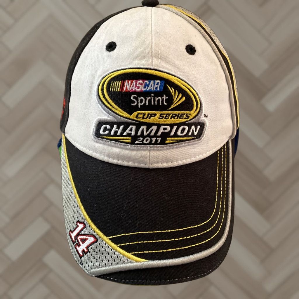 NASCAR Nascar Baseball Cap Men H151 Adjustable Solid Washed One Size - Champion 2011 Ball Hat Multicolor Casual Cap Size ONE SIZE - 1 Thumbnail