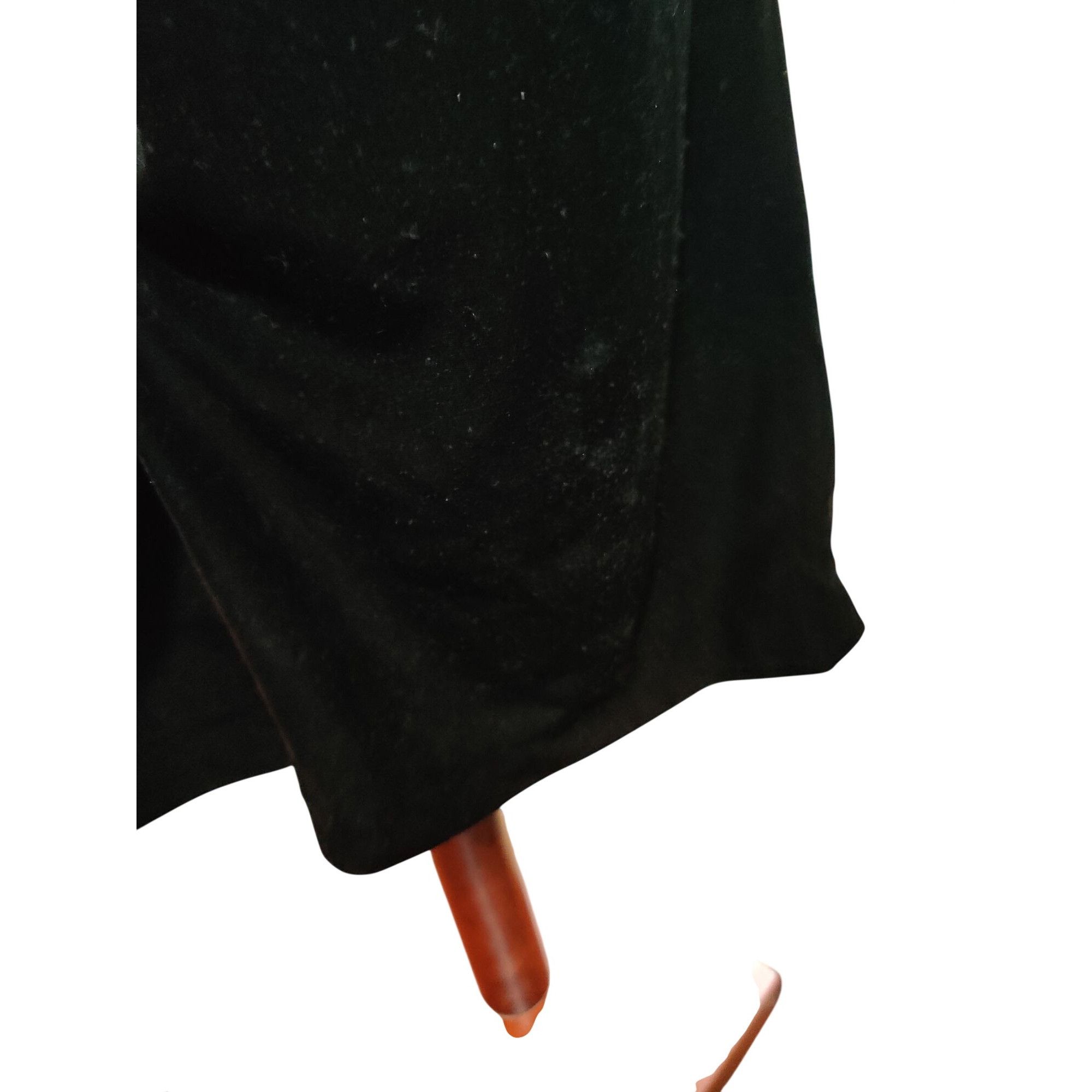 Other Simply Vera Vera Wang L Womens Pants Black Velour Wide Leg C Size 34" / US 12 / IT 48 - 5 Thumbnail
