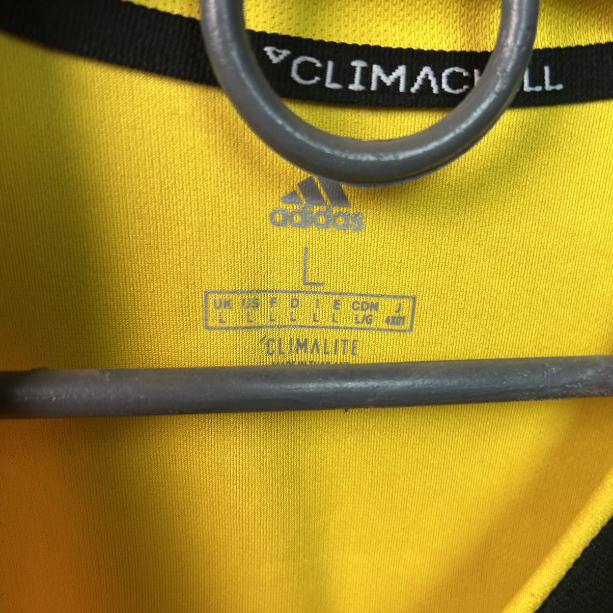 Adidas Mens Adidas Wolverhampton 2019 Home Soccer jersey size L Size US L / EU 52-54 / 3 - 8 Thumbnail