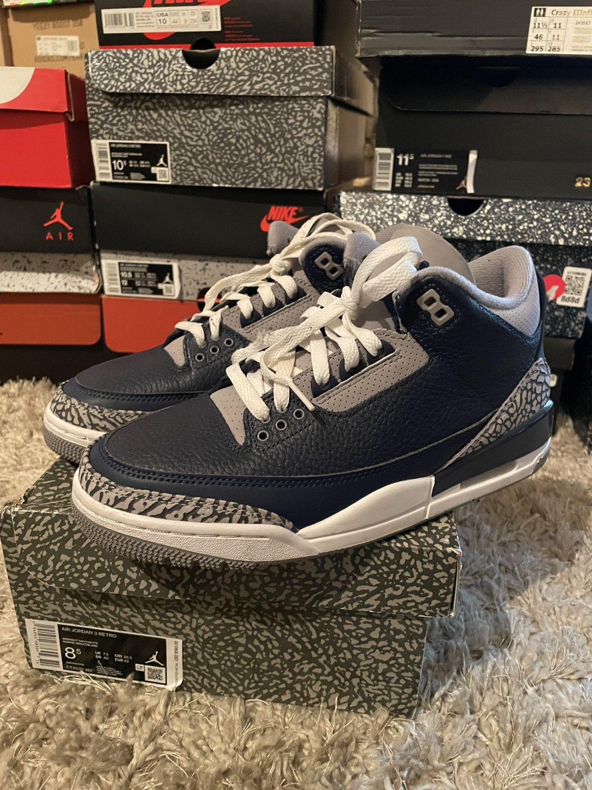 Jordan Brand Jordan 3 George Town Size US 8.5 / EU 41-42 - 1 Thumbnail