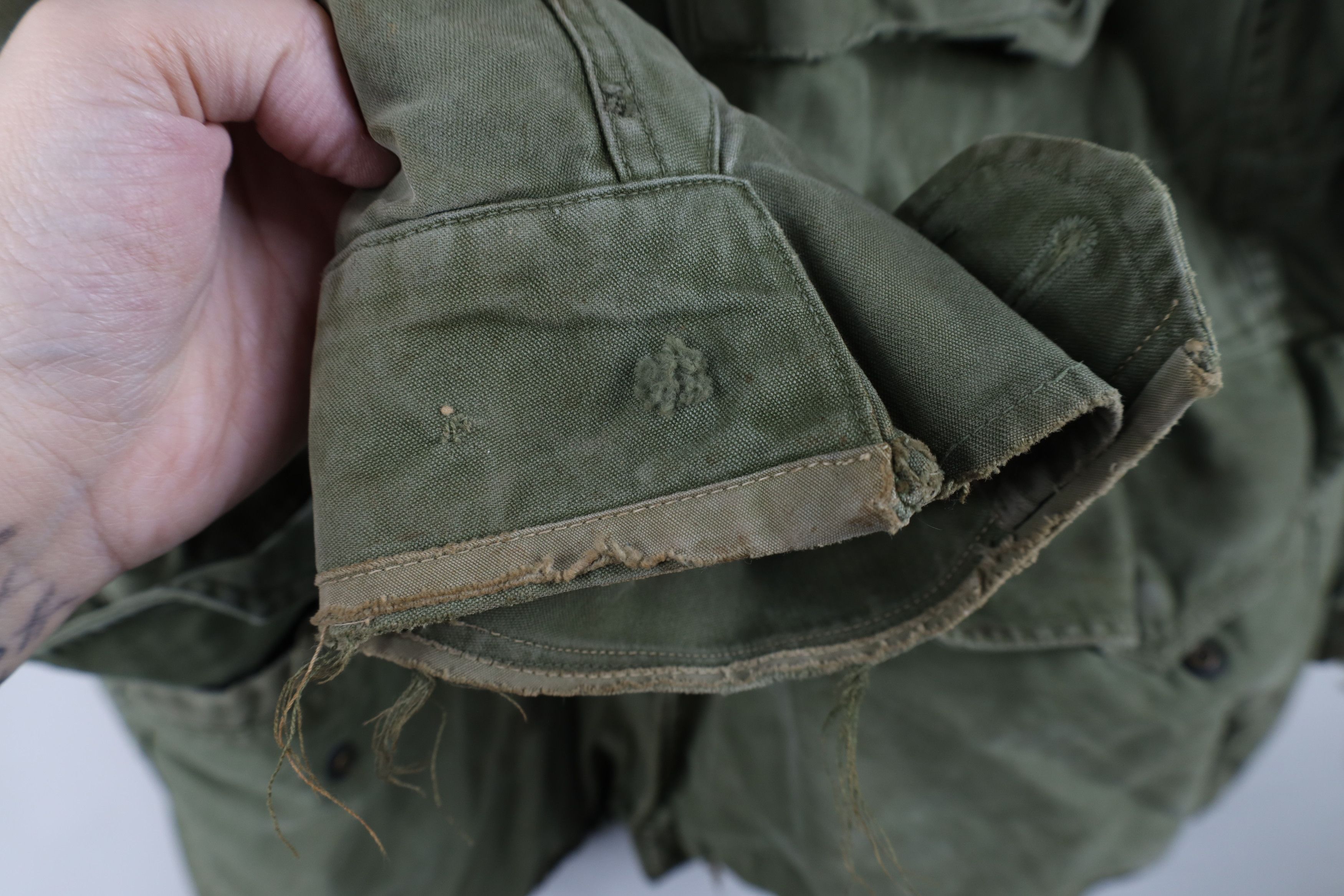 Vintage Vintage 50s Korean War M-1951 Field Jacket Green Shell USA Size US M / EU 48-50 / 2 - 8 Thumbnail