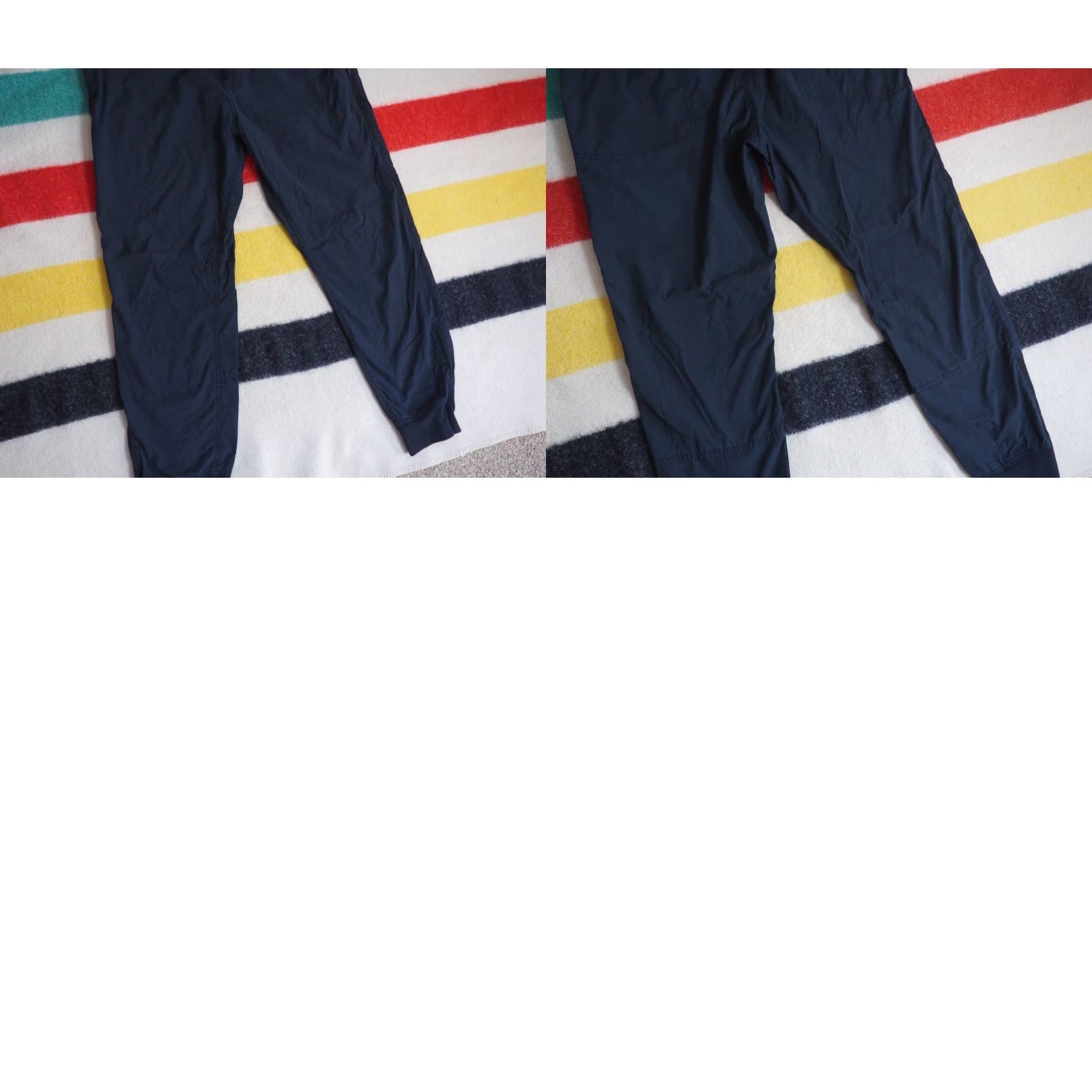 Prana Prana Pants Jogger Dark Gray Logo Zip Pocket 36x28 Drawstring Cotton Regular Men L Size US 33 - 8 Thumbnail