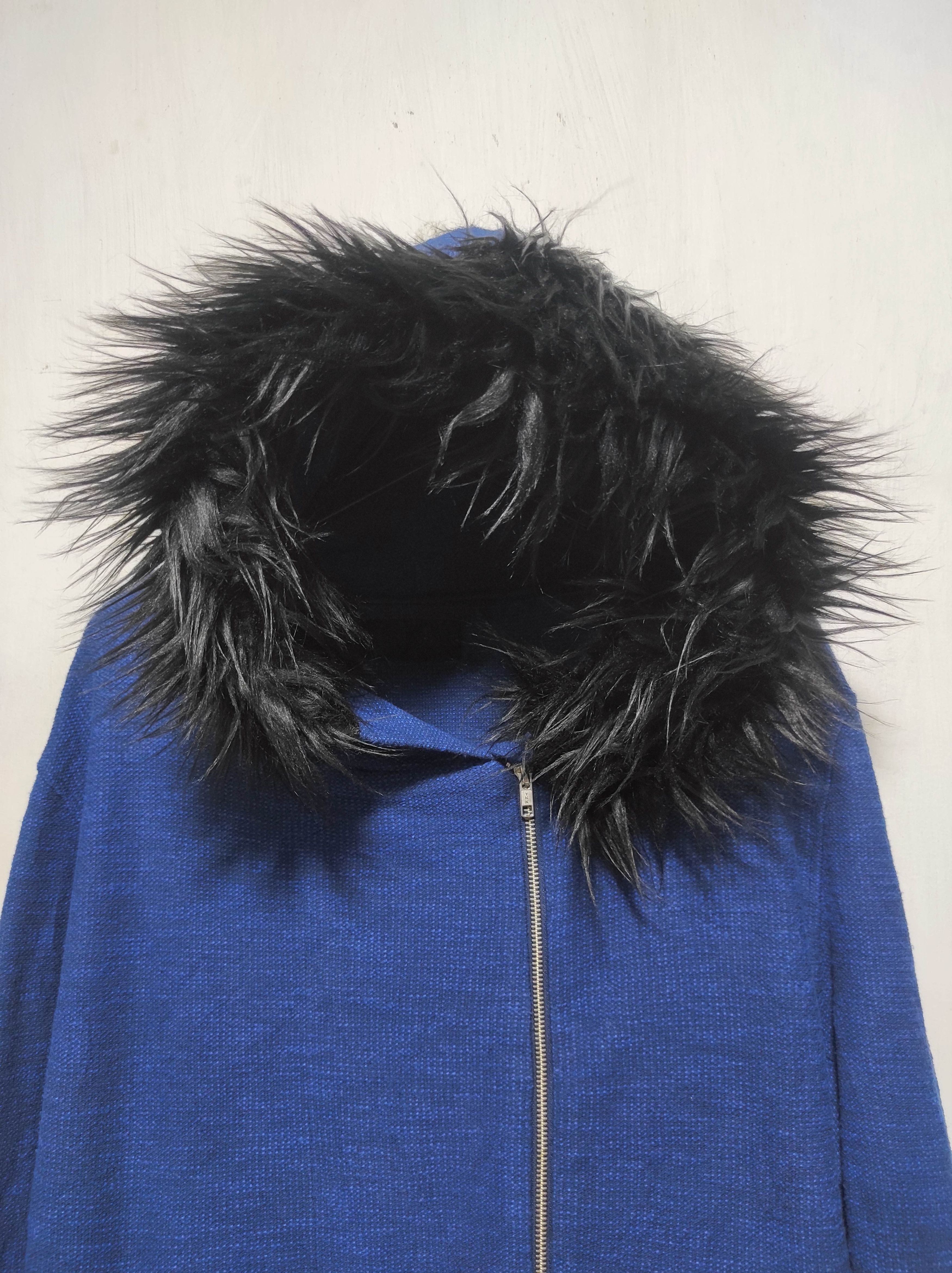 Japanese Brand JEANASiS Asymetrycal zip fur hoodie ifsix LGB style Size US L / EU 52-54 / 3 - 3 Thumbnail