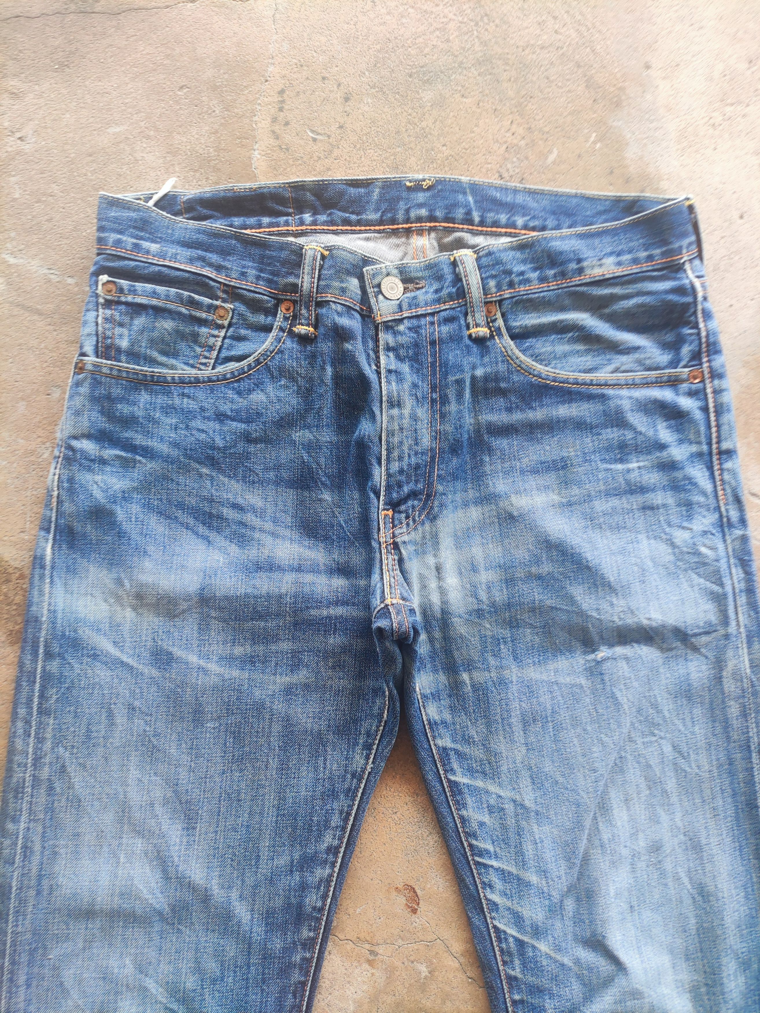 Jean × Levi's × Vintage W34 Vintage Levi's 502 Jeans Distressed Denim Faded Pants Size US 34 / EU 50 - 3 Thumbnail