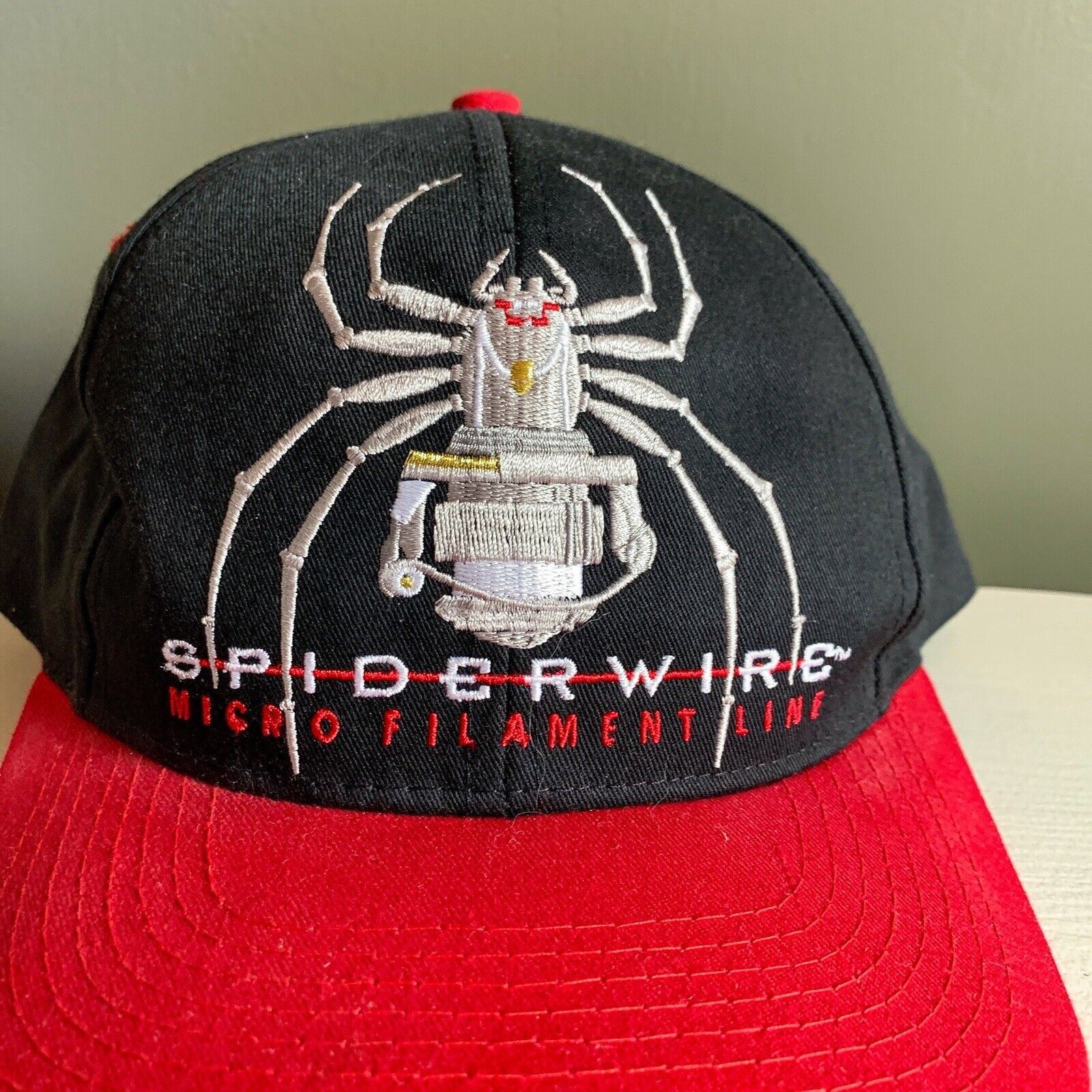 Other Spiderwire Micro Filament Line Spider Fishing Snapback Hat Size ONE SIZE - 2 Thumbnail