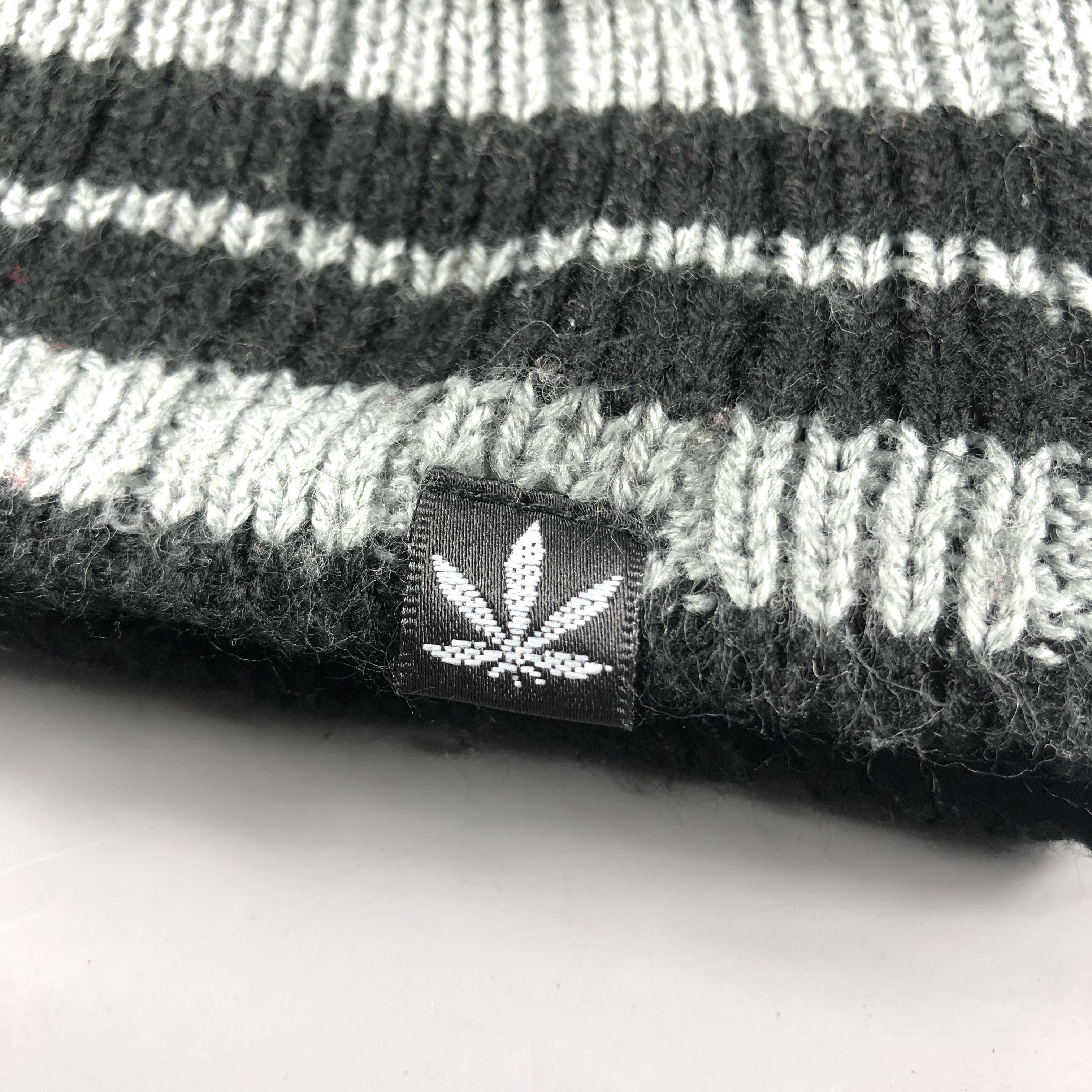 Japanese Brand × Vintage Marijuana Stripe Beanie Snow Hat Snow Cap -D495 Size ONE SIZE - 4 Thumbnail