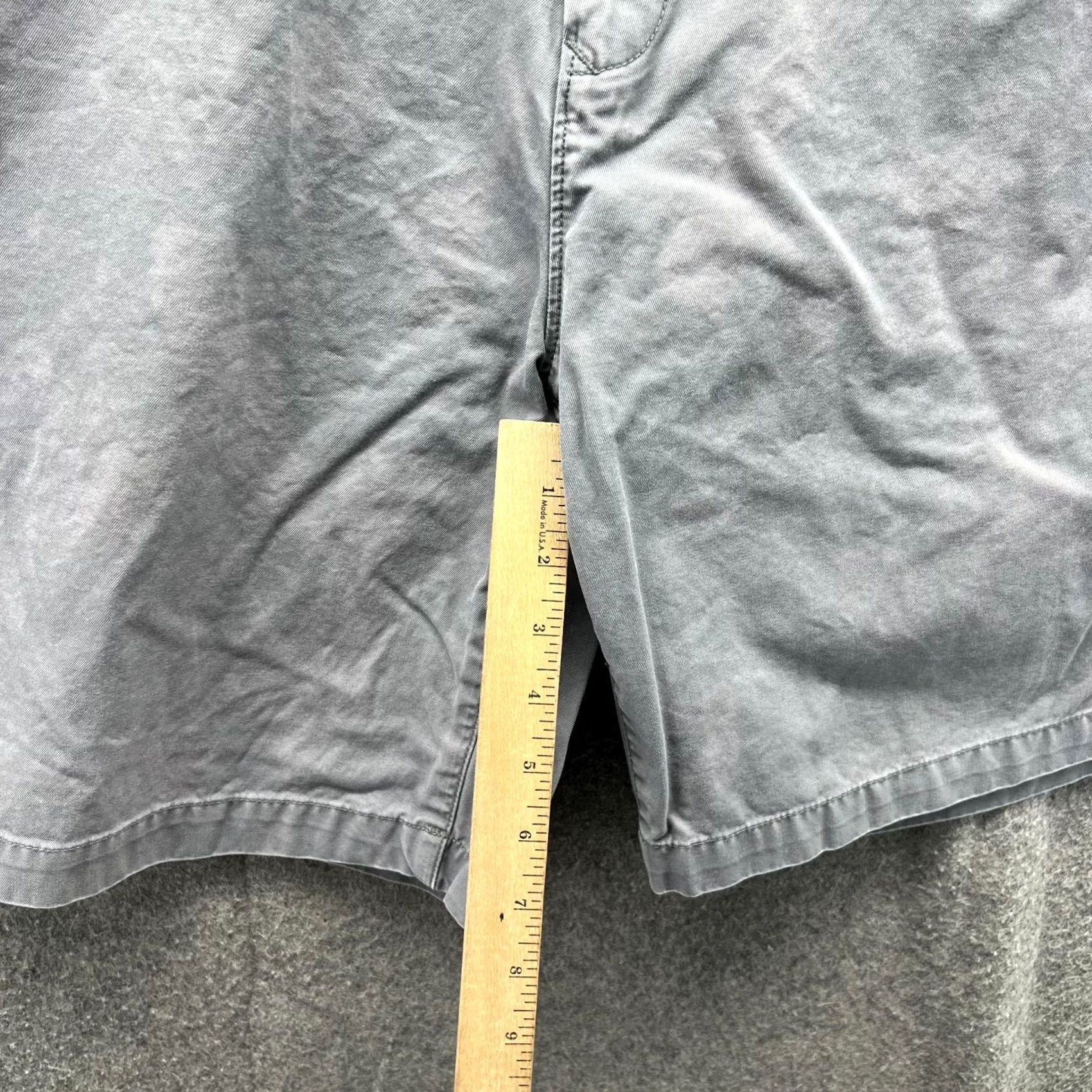 Bonobos Bonobos Shorts Mens 40 Gray Chino Flat Front Golf 9 Inch Canvas Read Size US 40 / EU 56 - 5 Thumbnail