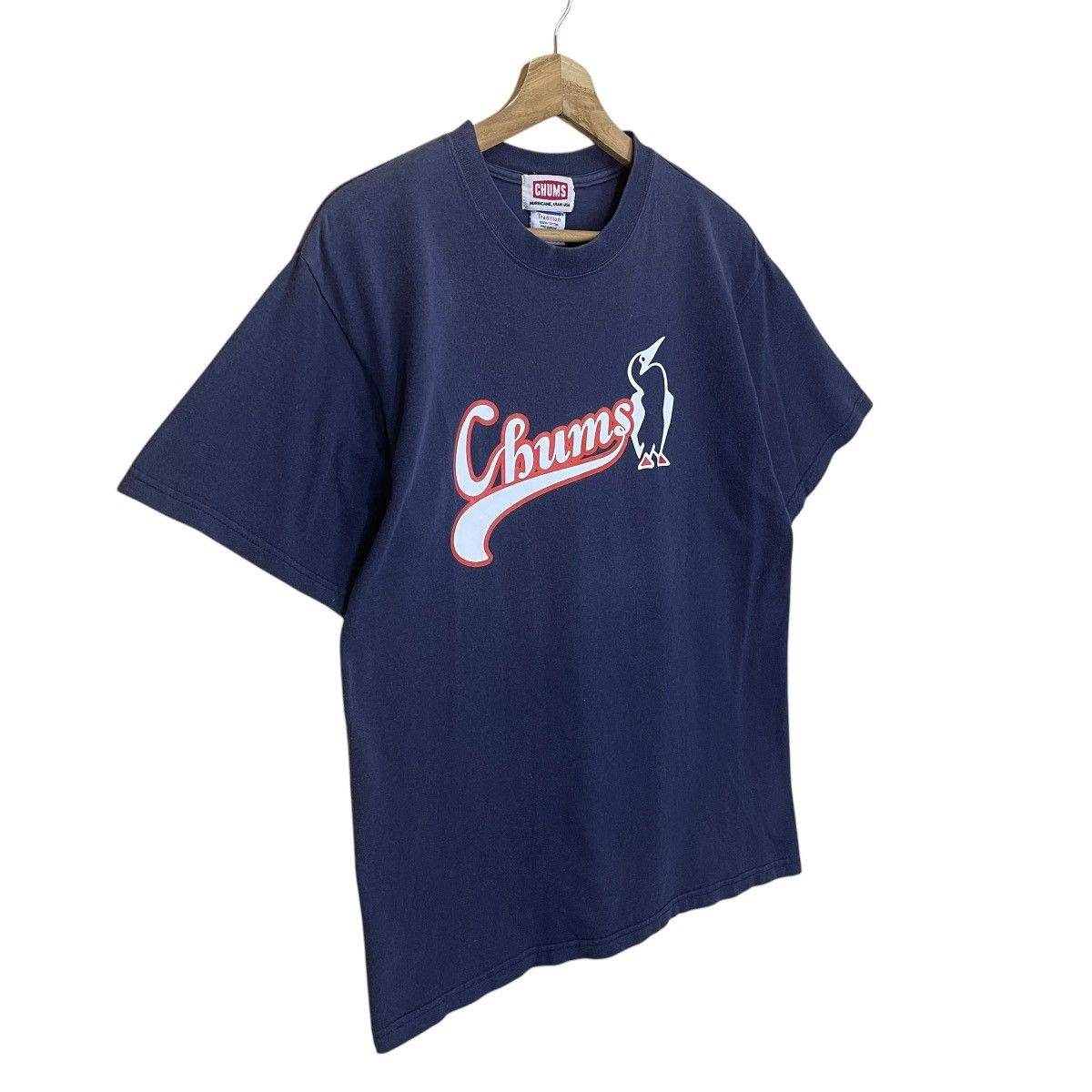 Chums Vintage 90s Chums Made In Usa Big Logo Shortsleeve Tee Size US S / EU 44-46 / 1 - 2 Thumbnail