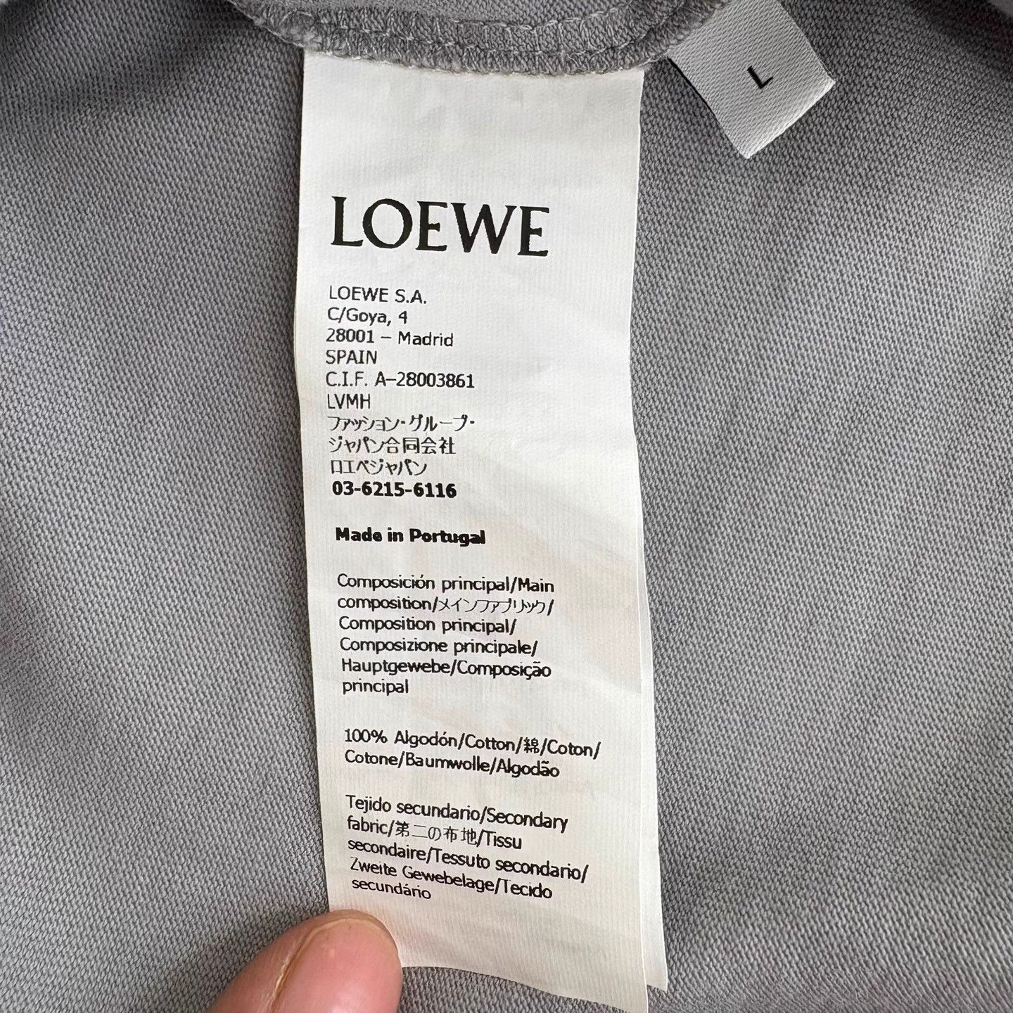Loewe Loewe Anagram Embroidered Short Sleeve T-Shirt New Size L Size US L / EU 52-54 / 3 - 4 Thumbnail
