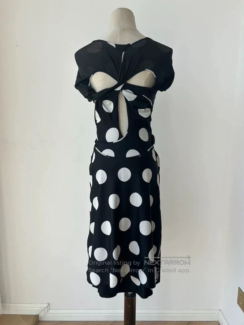 Junya Watanabe Junya Watanabe Polka Dot Short Sleeve Dress. Size S / US 4 / IT 40 - 7 Thumbnail