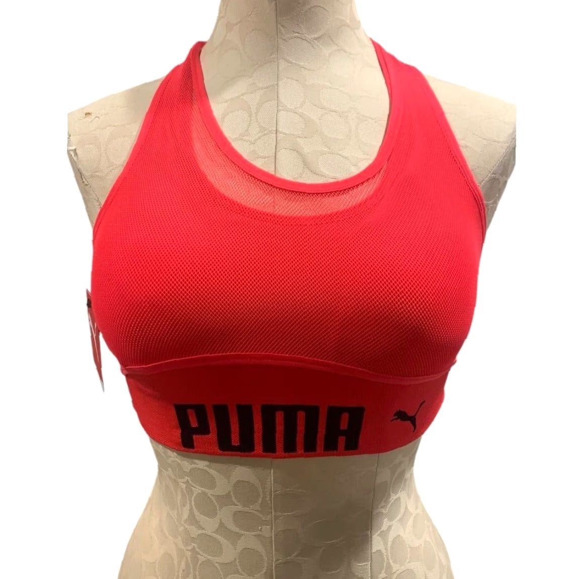 Puma Puma Womens Large Drycell Sports Bra Activewear Low Support Seamless Size ONE SIZE - 2 Thumbnail