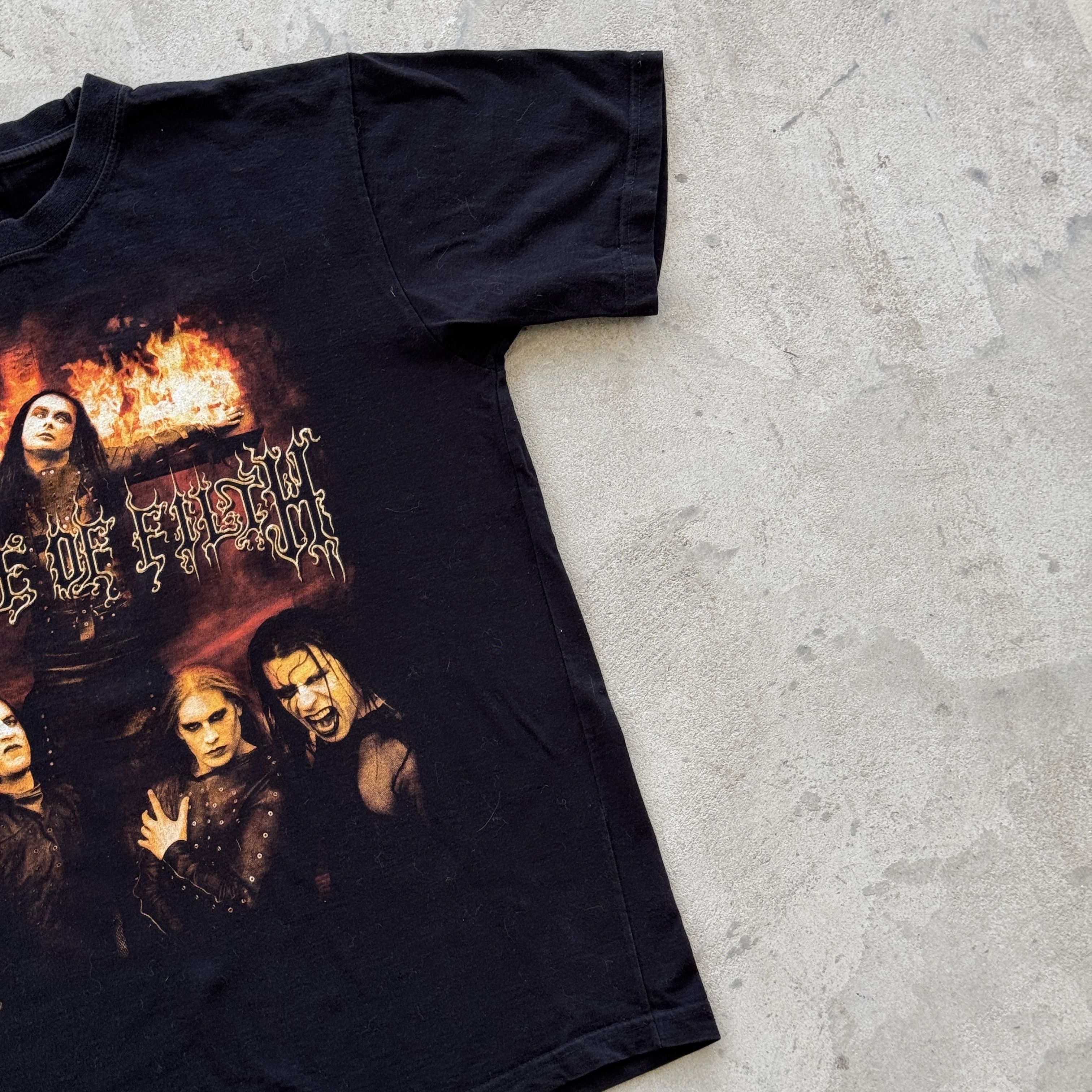 Band Tees Vintage Cradle Of Filth Tonight In Flames Metal Tee Size M Size US M / EU 48-50 / 2 - 3 Thumbnail