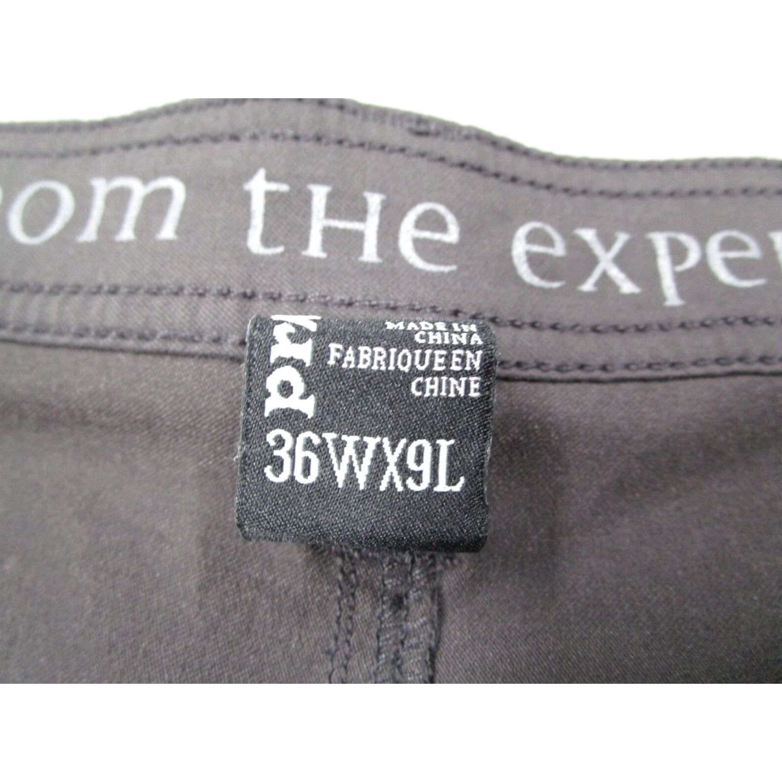 Prana prAna Brion Shorts Mens 36 Gray Nylon Stretch Outdoor Hike Work Utility Travel Size US 36 / EU 52 - 2 Thumbnail