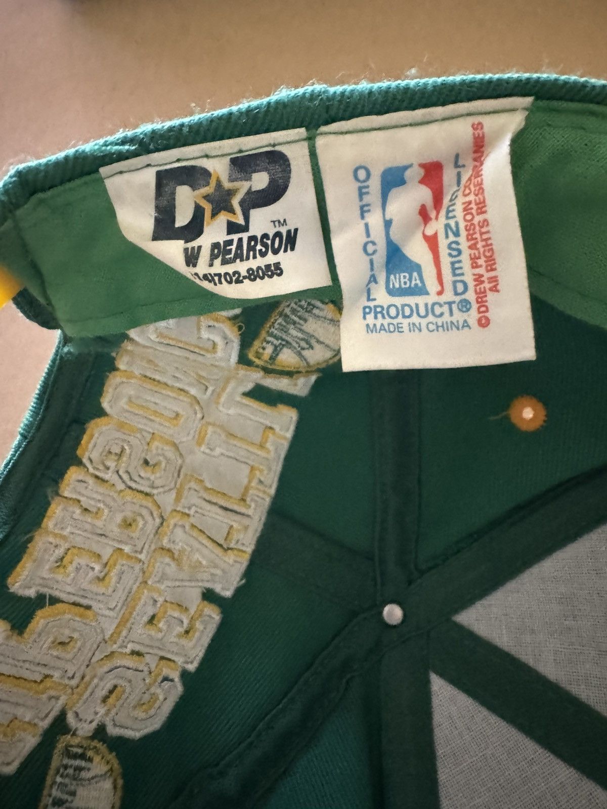 Drew Pearson × NBA Vintage Seattle SuperSonics SnapBack Size ONE SIZE - 5 Thumbnail