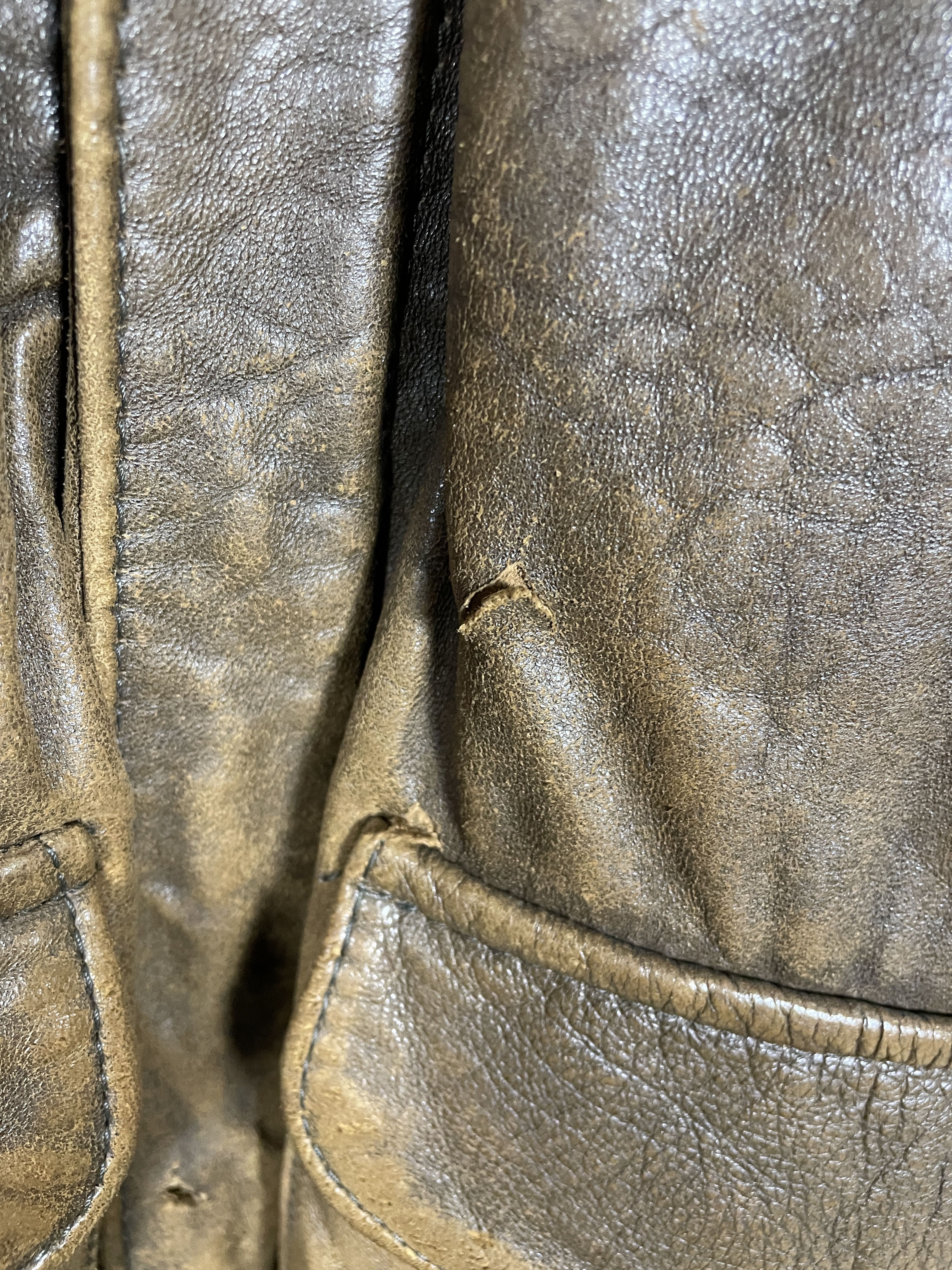 Avirex Avirex Type A-2 Leather Bomber Jacket missing you Size US L / EU 52-54 / 3 - 4 Thumbnail