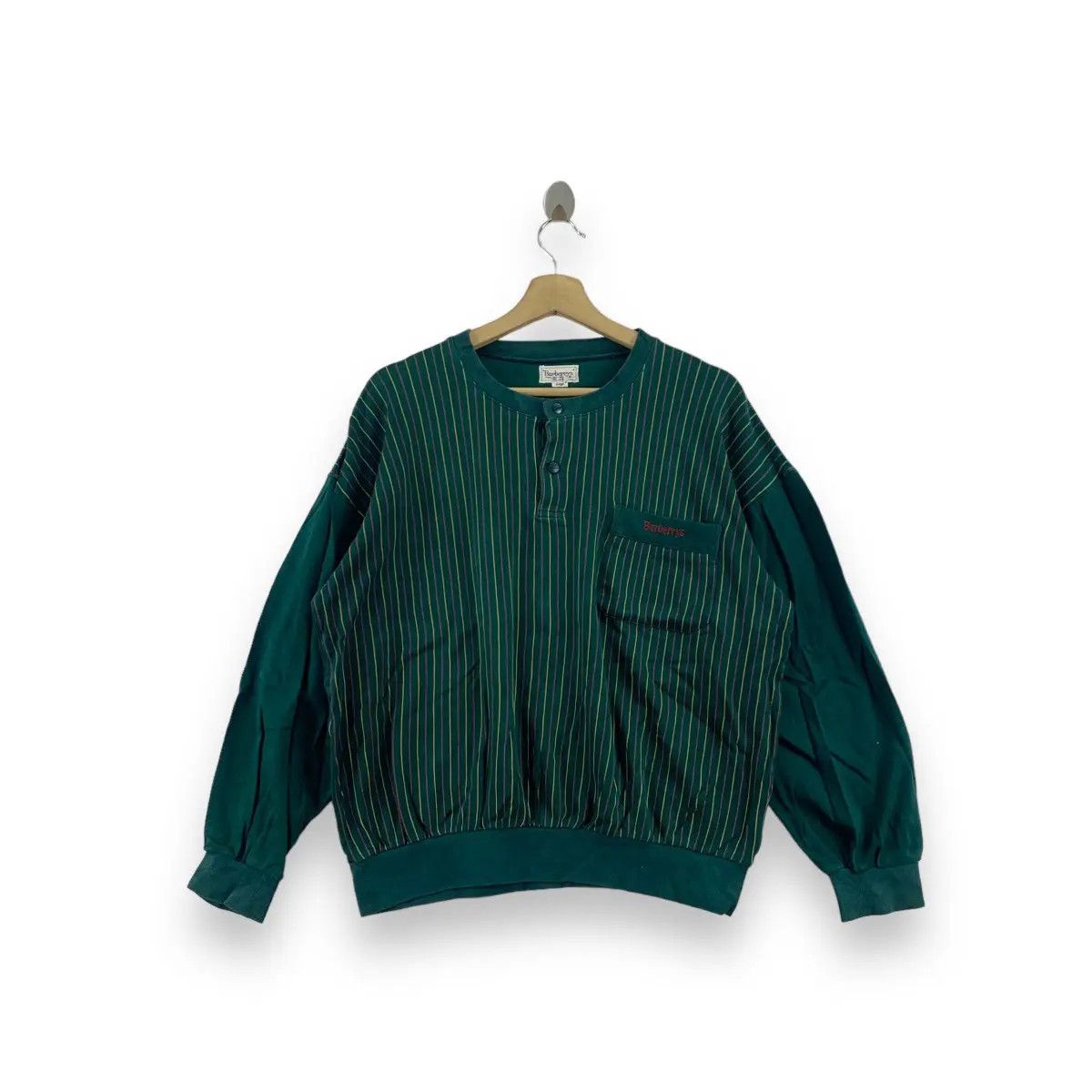 Vintage 90’ BURBERRY LONDON Embroidered Striped