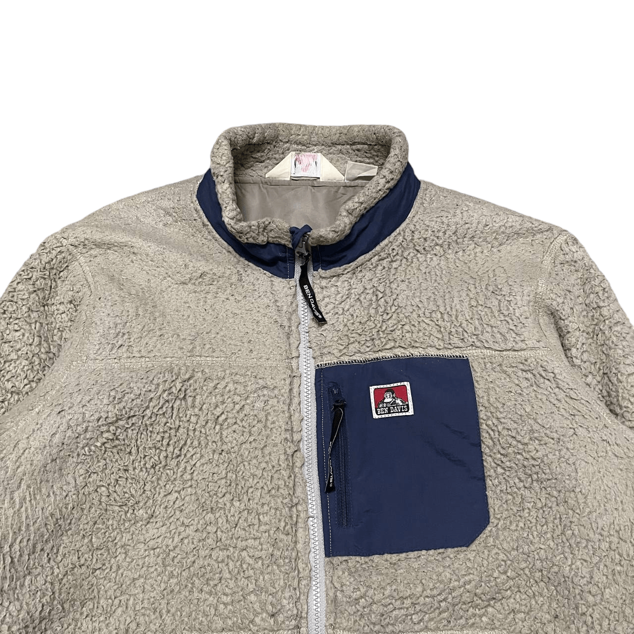 Ben Davis Vintage Ben Davis Fleece Zipper Jacket Size US XL / EU 56 / 4 - 2 Thumbnail