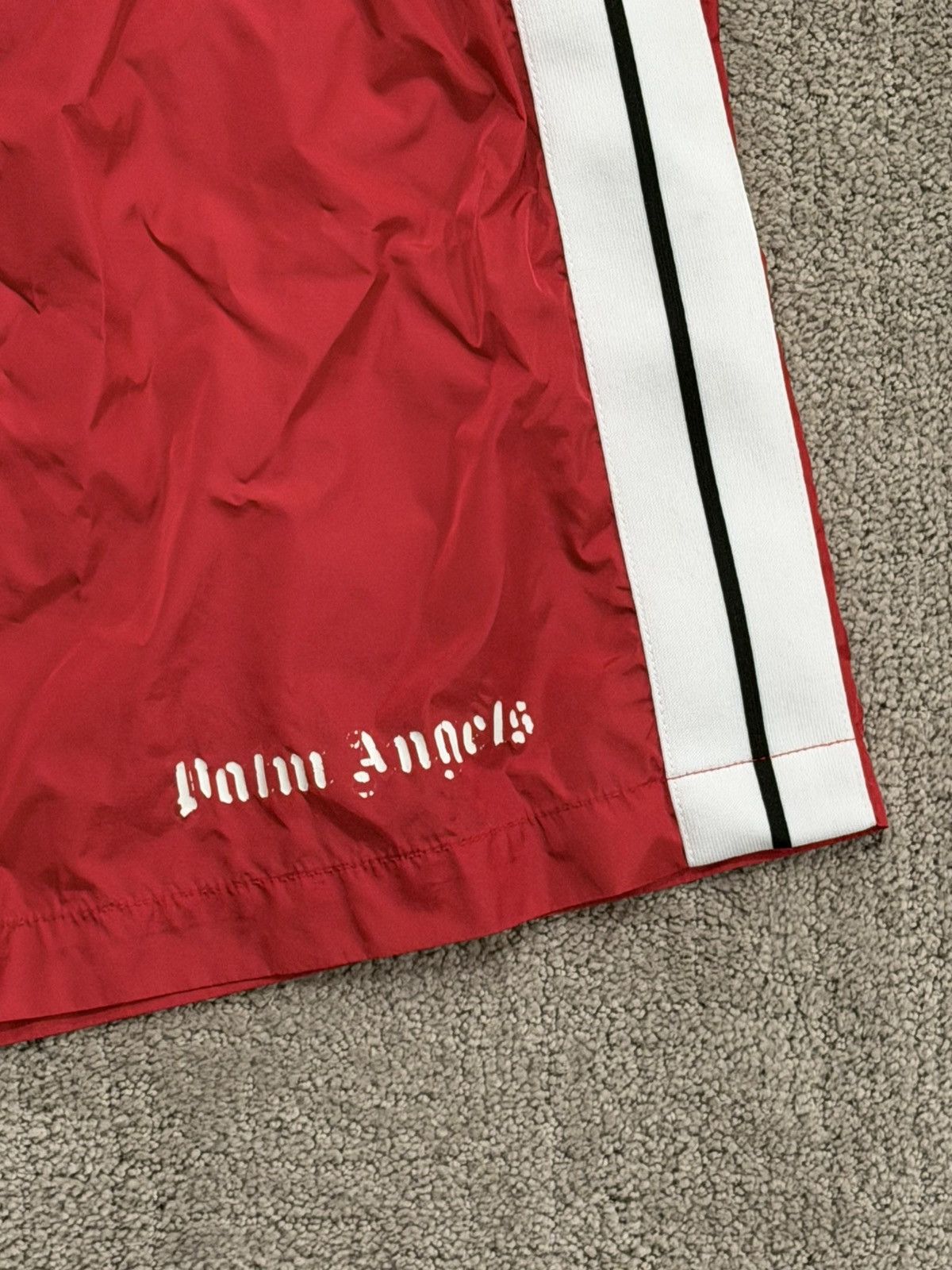 Palm Angels Red Nylon Swimsuit - Large Size US 36 / EU 52 - 2 Thumbnail