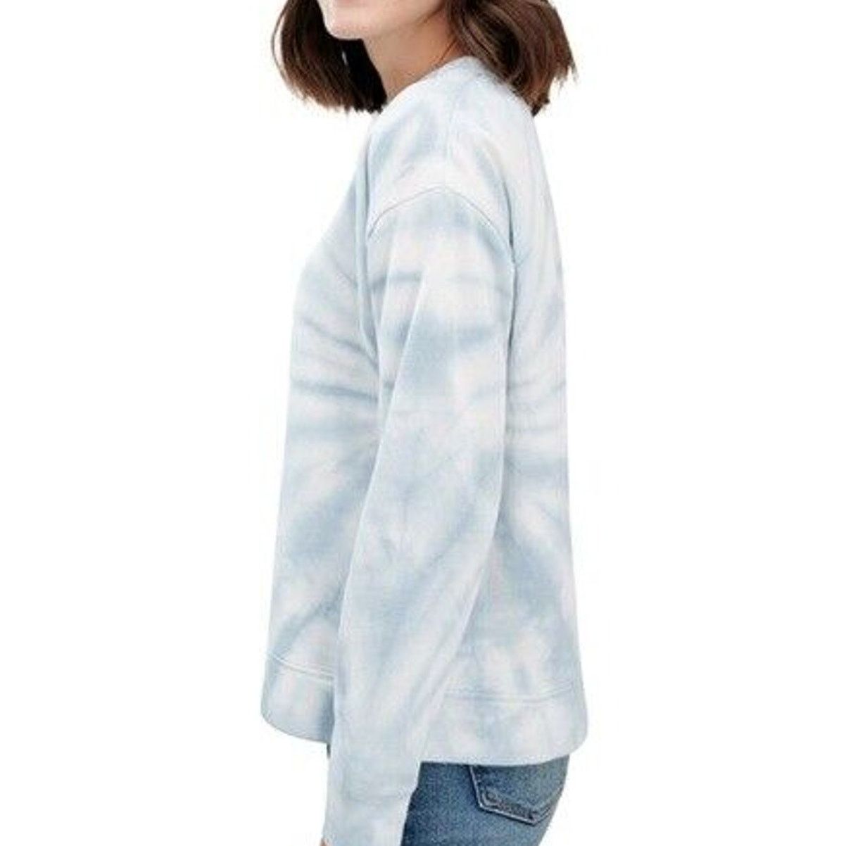 Splendid Splendid Womens Tie Dye Crewneck Pullover Sweatshirt Size XL Size XL / US 12-14 / IT 48-50 - 2 Thumbnail