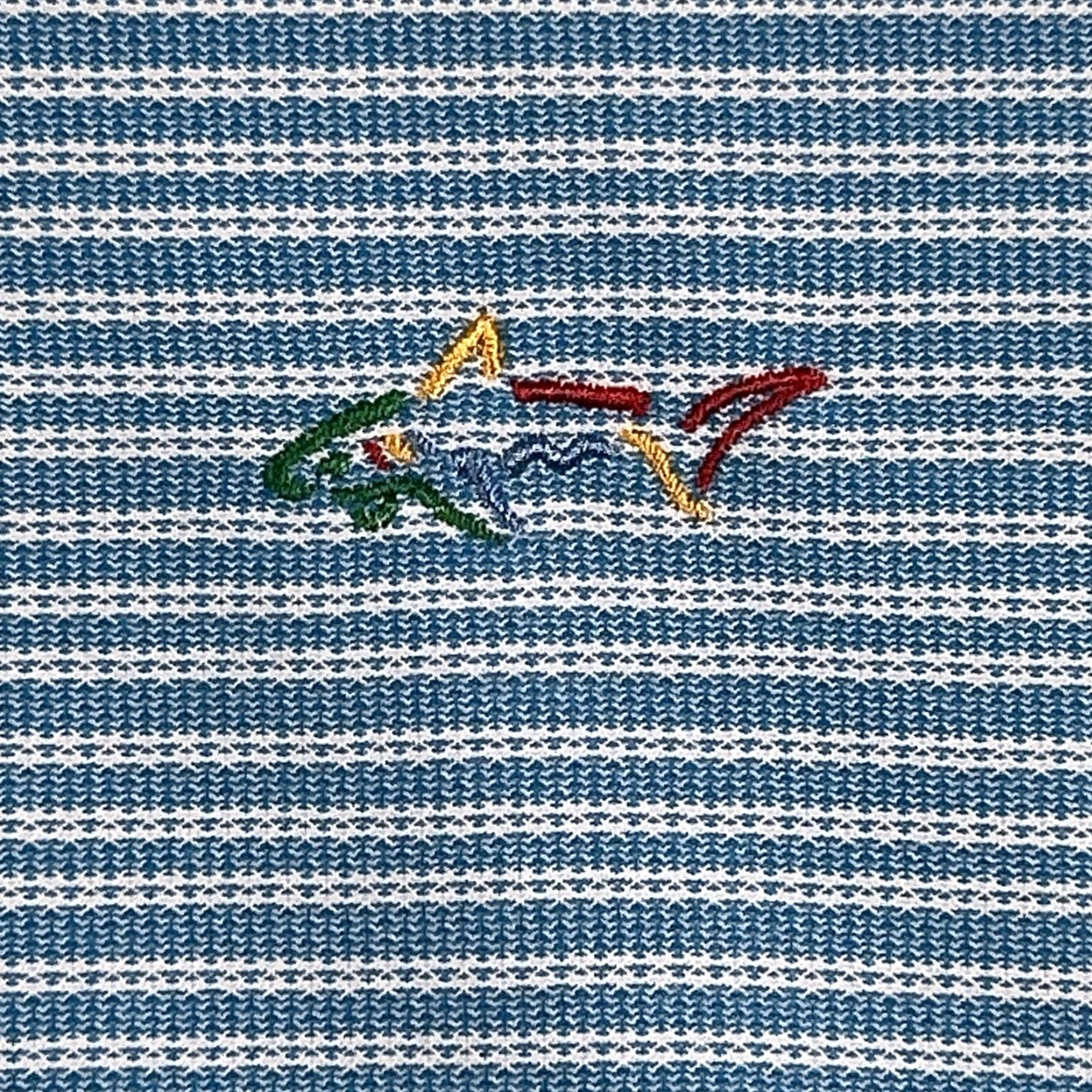 Vintage Greg Norman Polo Shirt Mens Large Blue Golf Performance Stretch New Size US L / EU 52-54 / 3 - 2 Thumbnail
