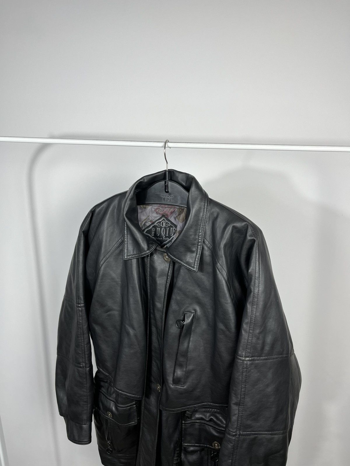 Leather Women’s Black Genuine Leather Coat Jacket Size XL Size XL / US 12-14 / IT 48-50 - 7 Thumbnail