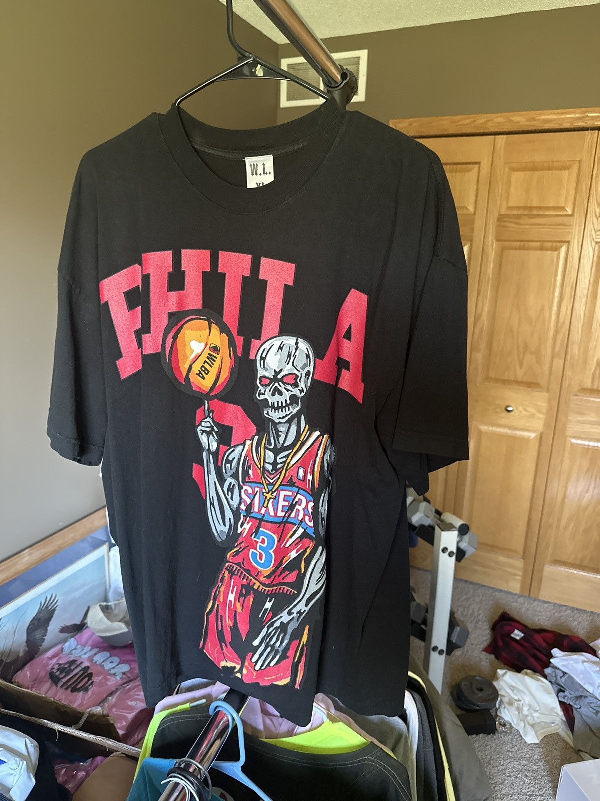 Warren Lotas Warren Lotas Allen Iverson T-Shirt Size US XL / EU 56 / 4 - 1 Thumbnail