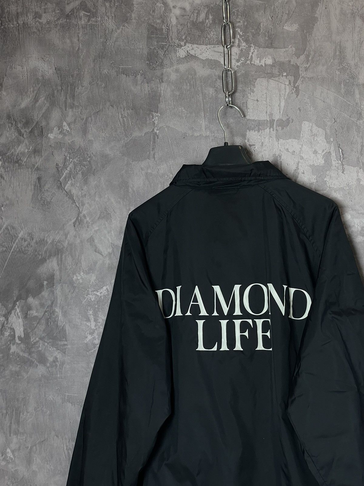 Diamond Supply Co. × Vintage Diamond Supply Co OG Script Coach Jacket Windbreaker New DS Size US M / EU 48-50 / 2 - 13 Thumbnail
