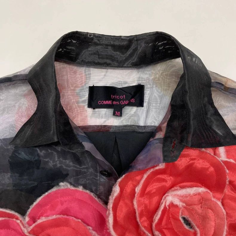 Comme des Garcons Comme Des Garcons Three-dimensional rose shirt Size M / US 6-8 / IT 42-44 - 6 Thumbnail