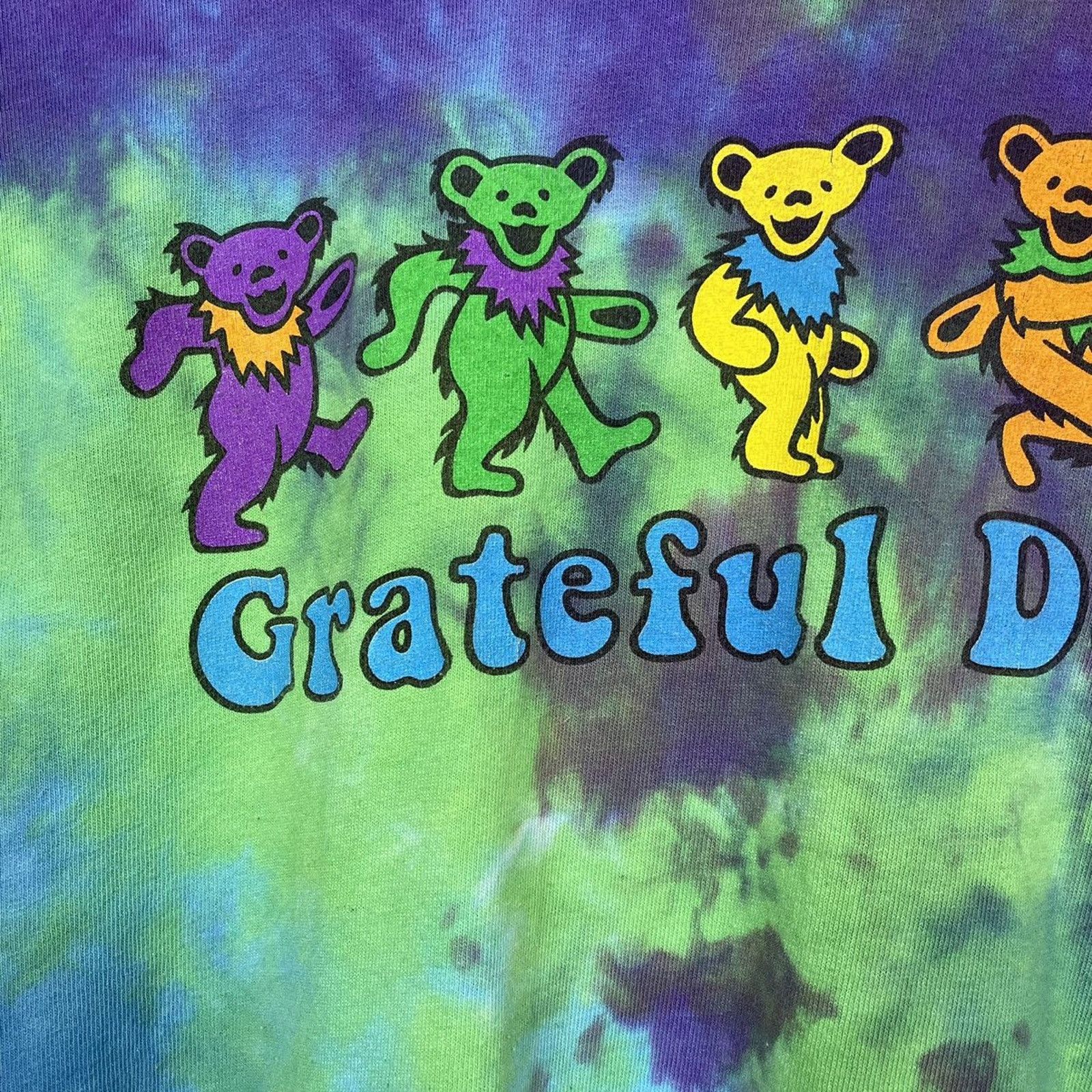 Harley Davidson × Japanese Brand × Vintage 💧LIQUID BLUE Grateful Dead Tie Dye T Size US L / EU 52-54 / 3 - 3 Thumbnail