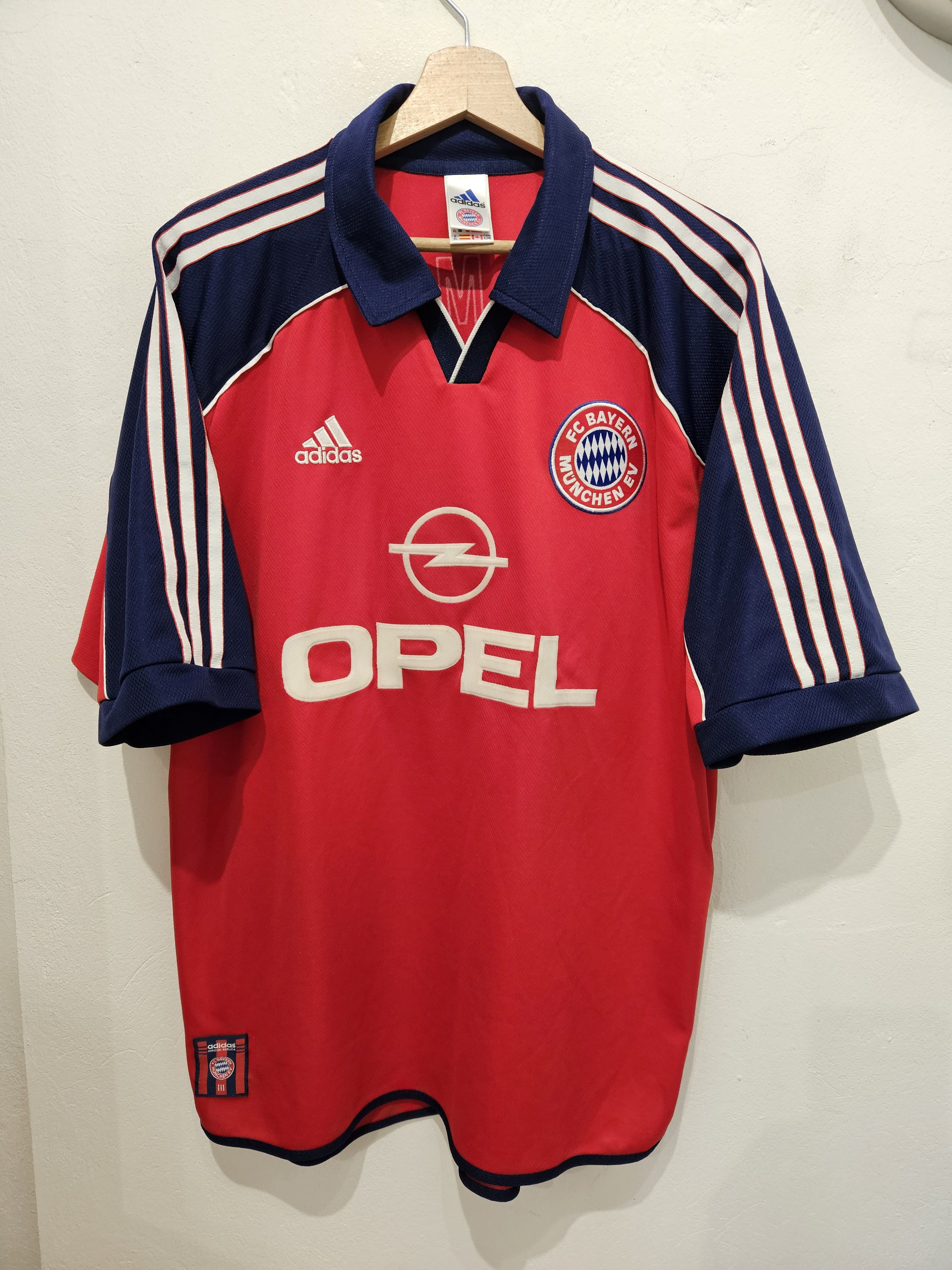 ADIDAS BAYERN MUNCHEN 1998 2000 MUNICH SIZE XL