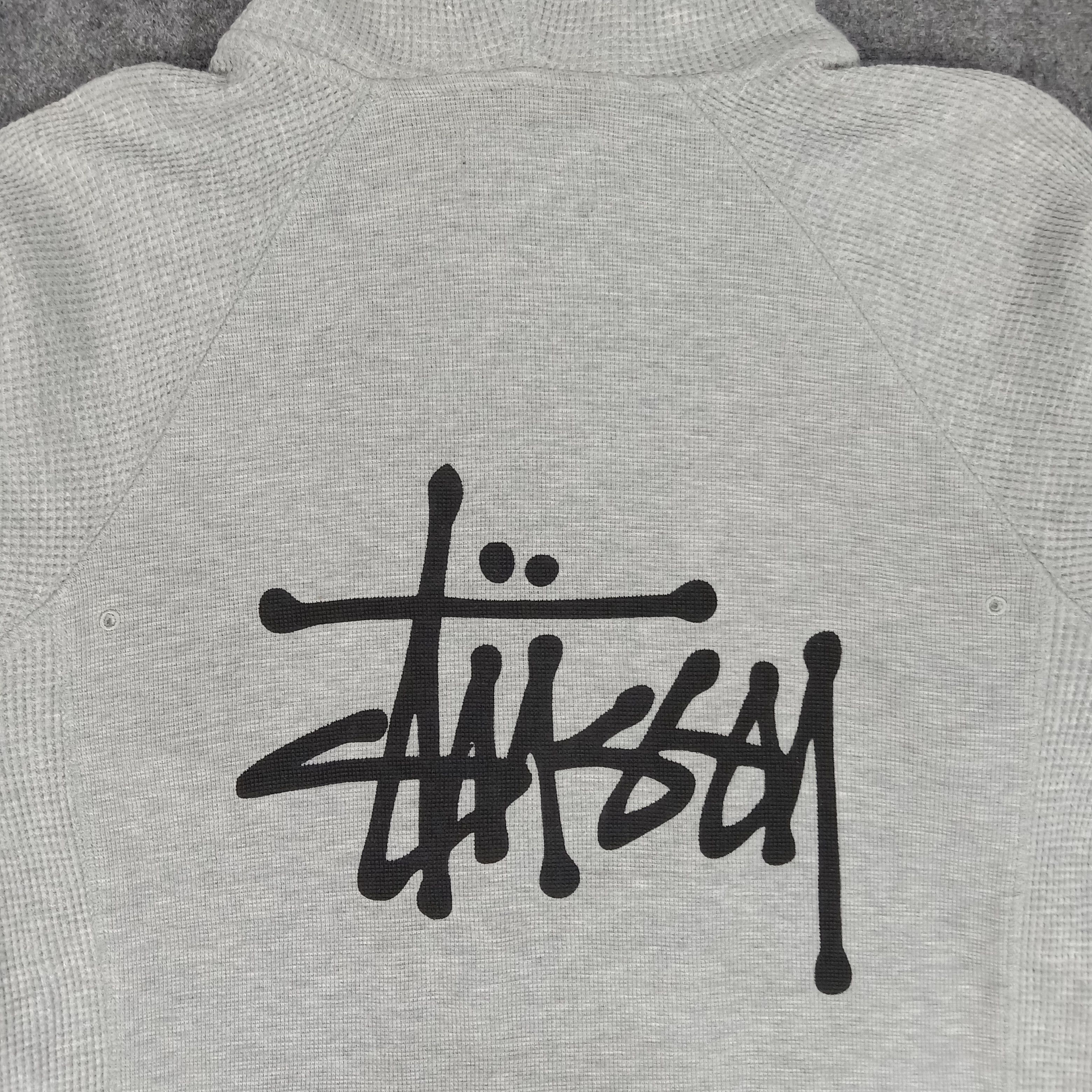 Stussy × Vintage Stussy American Streetwear Style Custom Art Hoodies Size US M / EU 48-50 / 2 - 2 Thumbnail