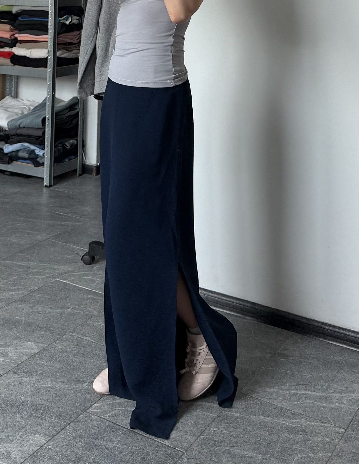 Versace Versus Versace skirt maxi viscose rare vintage Size 28" / US 6 / IT 42 - 1 Thumbnail