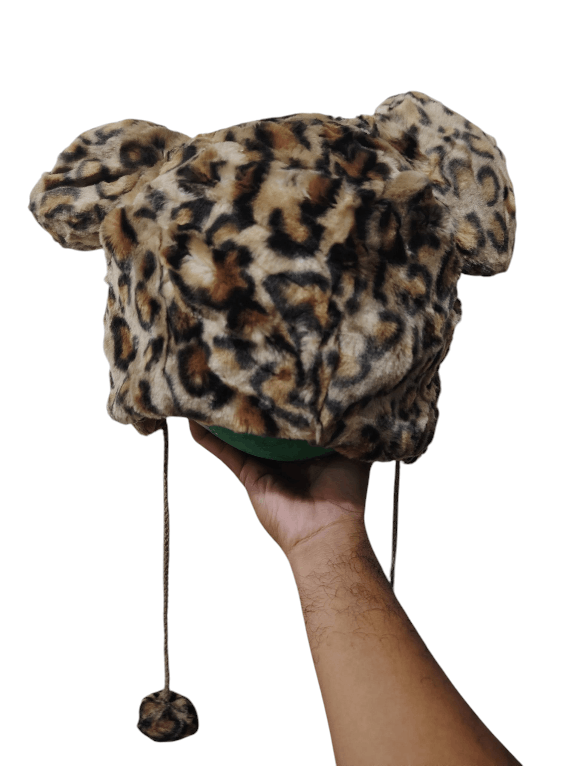 Japanese Brand Rare Tokyo Disney Beanie Hat Leopard Camou mickey mouse Size ONE SIZE - 2 Thumbnail