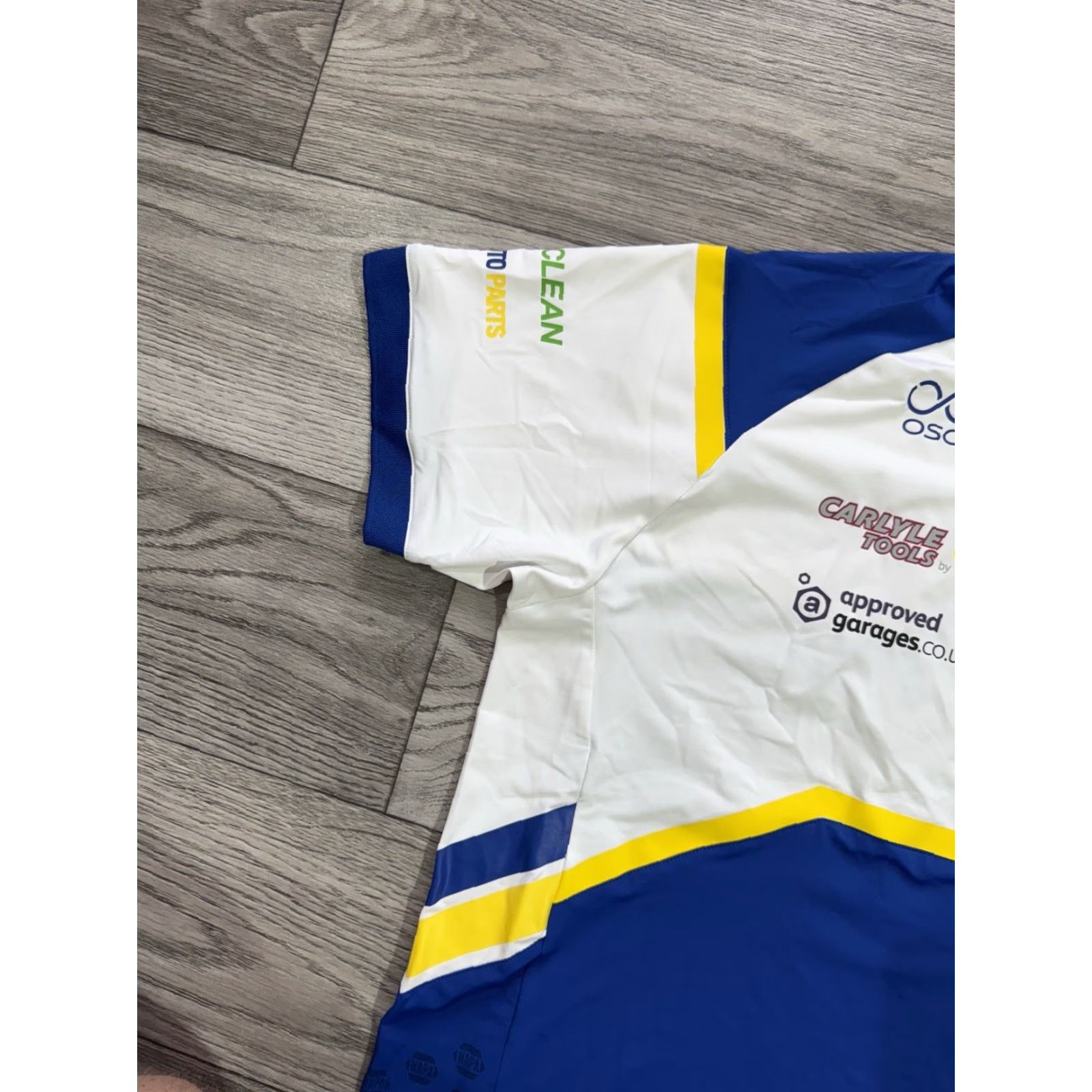 Vintage NWT BTCC Napa Racing Polo Shirt Mens XL White Shirt Size US XL / EU 56 / 4 - 4 Thumbnail