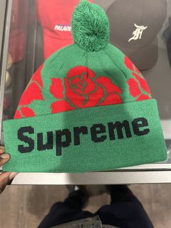 Supreme Rose Beanie | Grailed