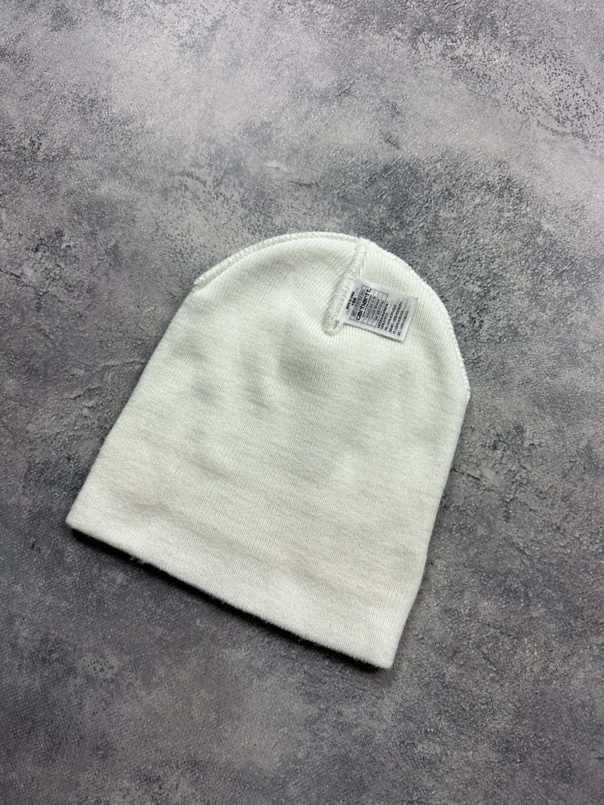 Carhartt Wip Carhartt Chase Beanie Hat Vintage Y2K Embroidered Logo Cap Size ONE SIZE - 4 Thumbnail
