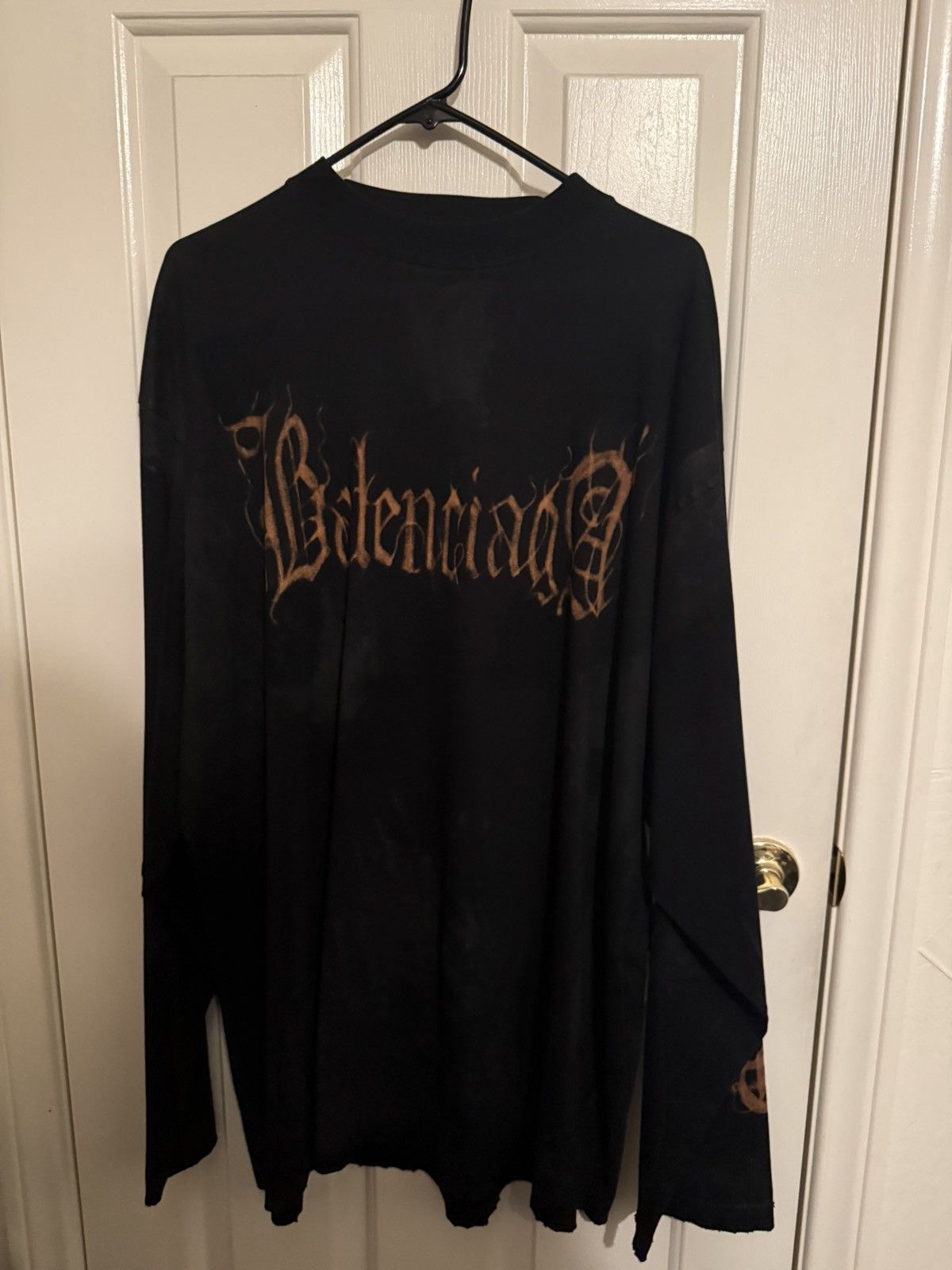 Balenciaga Metal Long Sleeve | Grailed