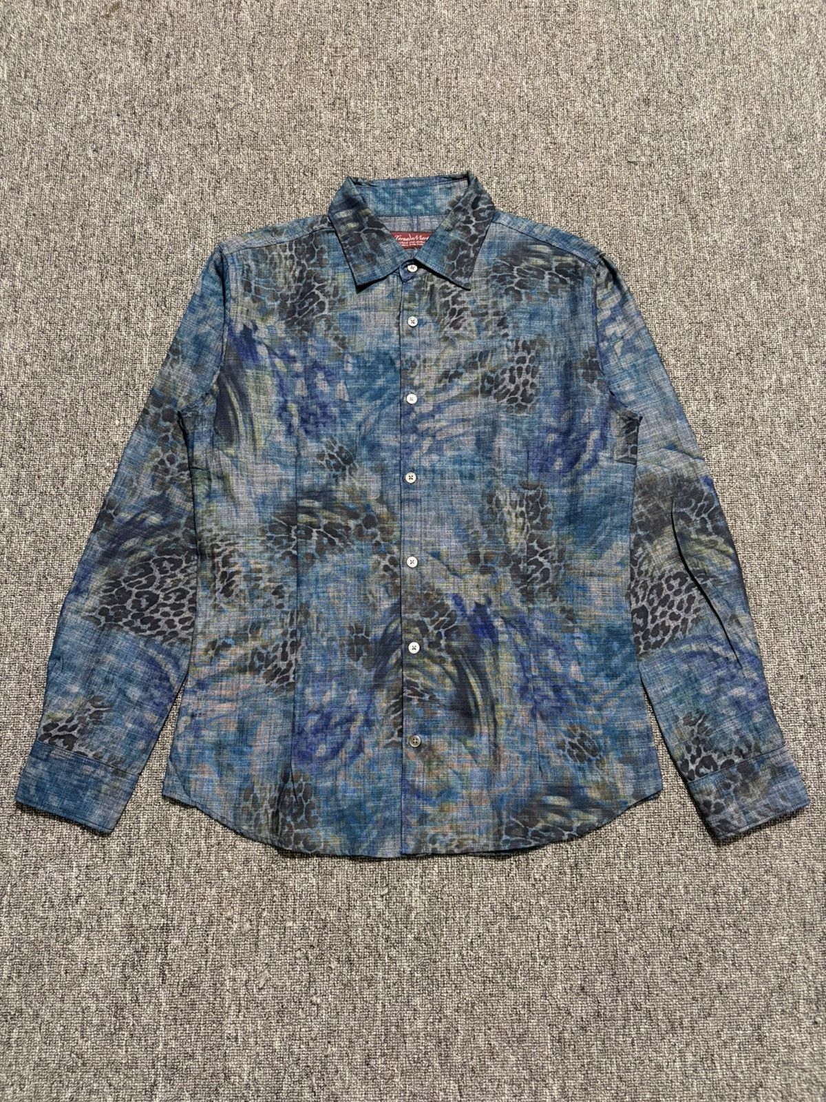 Tornado Mart 2000s Tornado Mart - leopard skin button up shirt Size US L / EU 52-54 / 3 - 2 Thumbnail