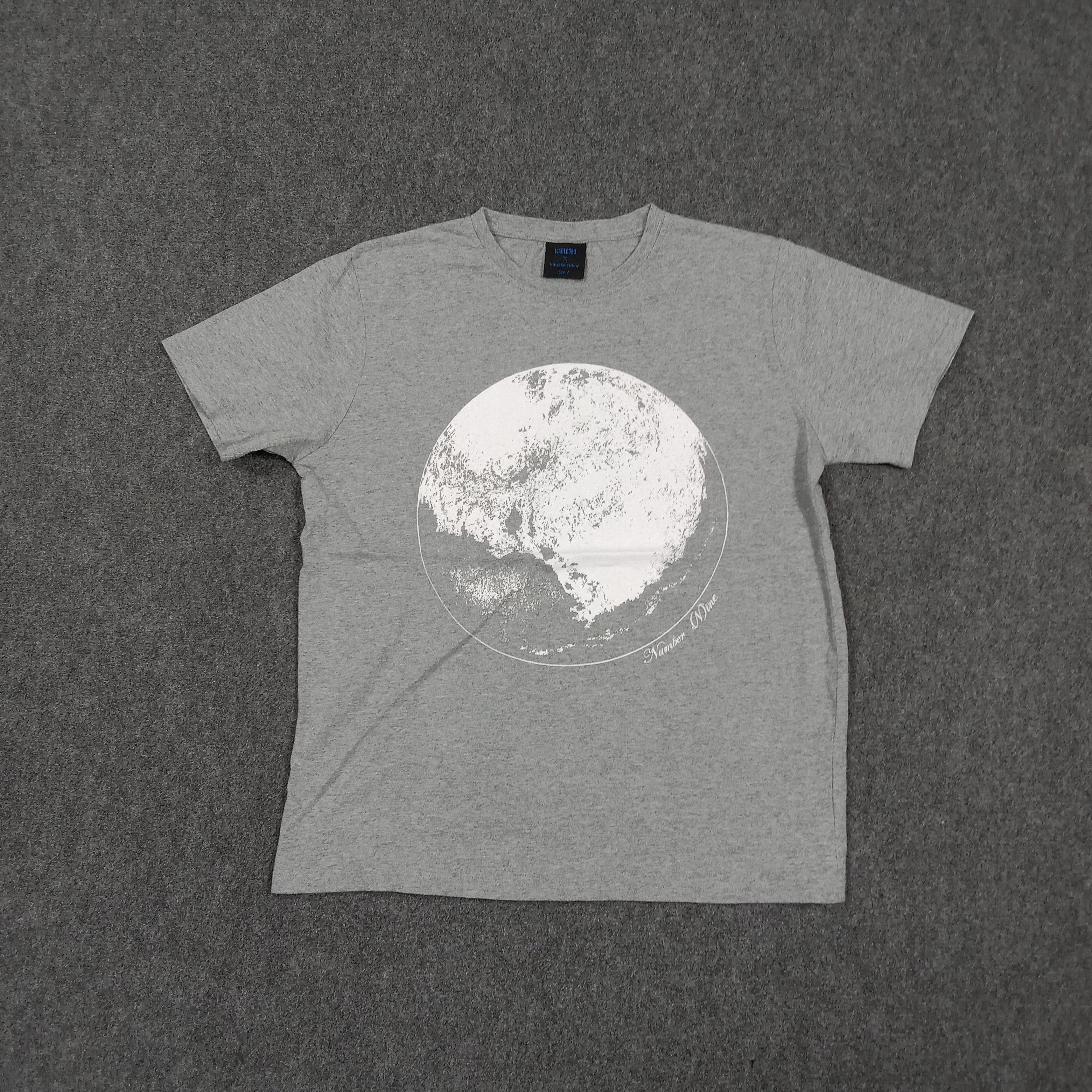 Number (N)ine Number Nine x Marlboro Japanese Full Moon Tshirt C285N12 Size US M / EU 48-50 / 2 - 1 Thumbnail