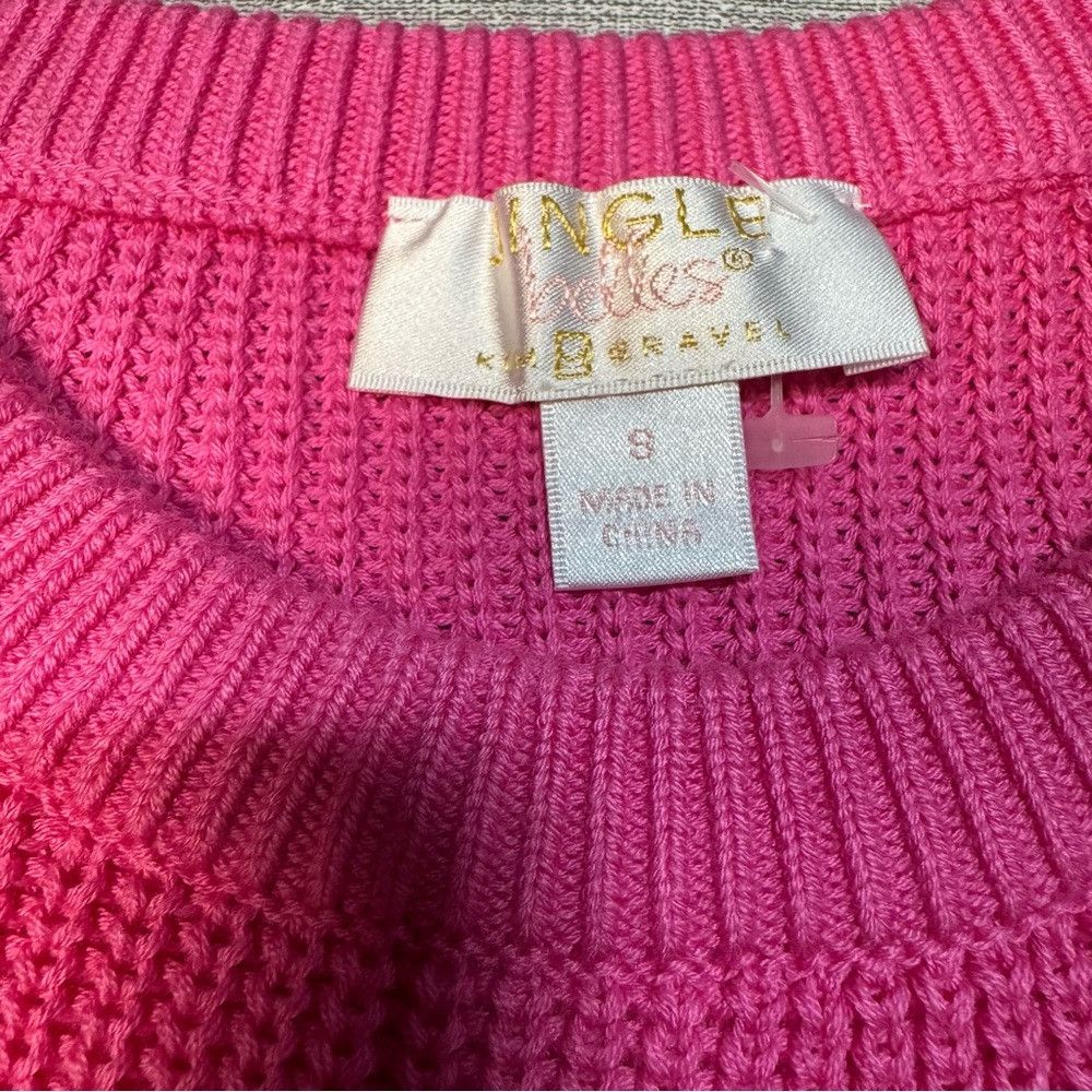 Other Jingle Belles by Kim Gravel Merry Messages Shaker Knit Pink Size S / US 4 / IT 40 - 5 Thumbnail