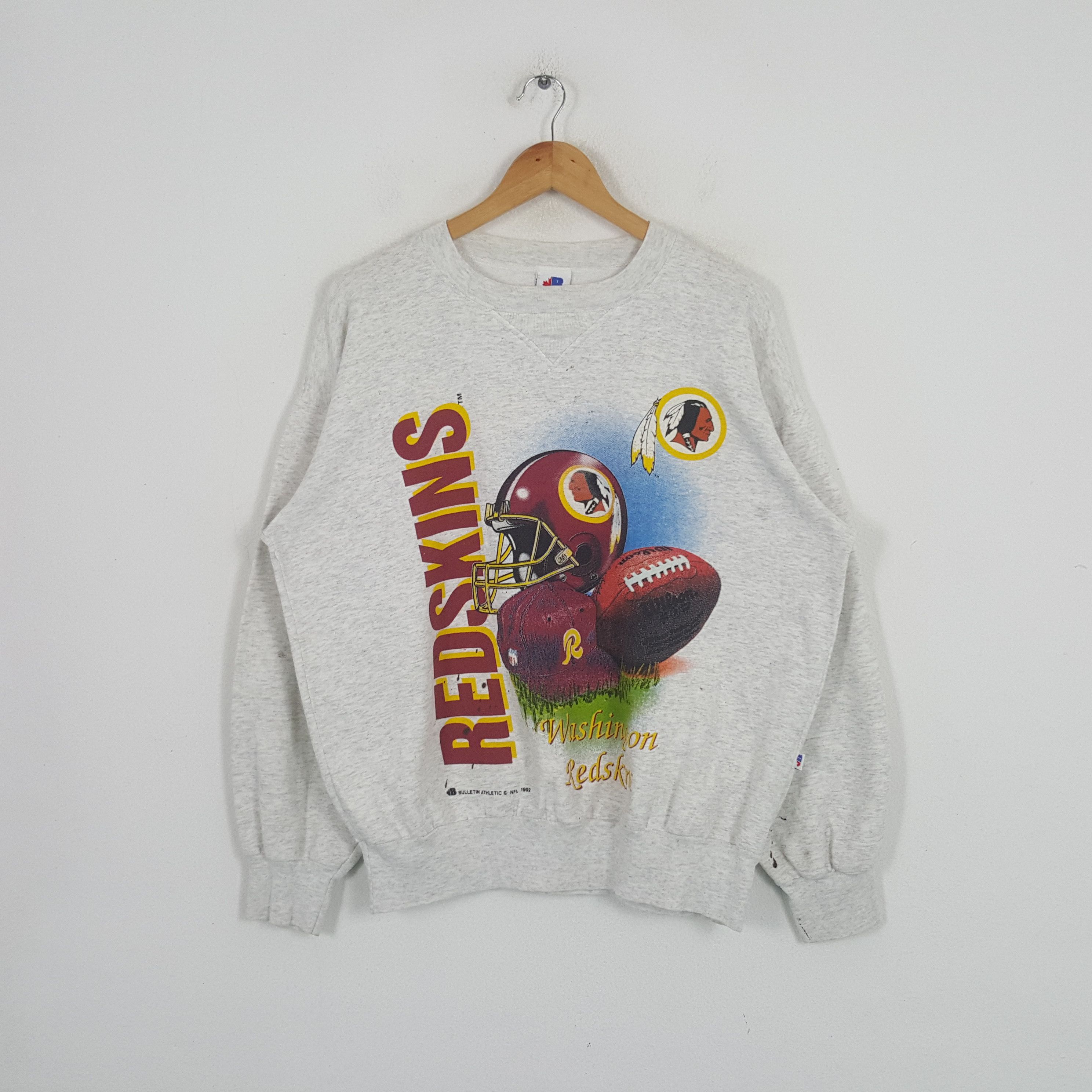 NFL × Vintage Vintage Washington Redskins American Football Sweatshirt Size US XL / EU 56 / 4 - 1 Thumbnail