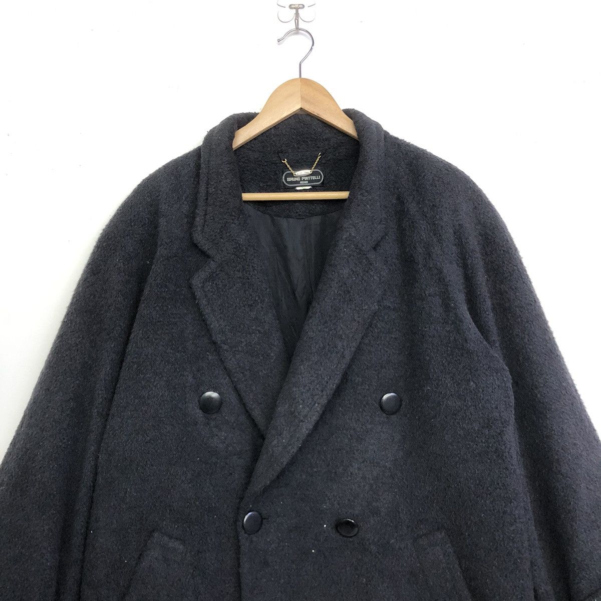 Bruno Piattelli Bruno Piatelli Roma Double Breast Wool Trench Coat Size US XL / EU 56 / 4 - 2 Thumbnail