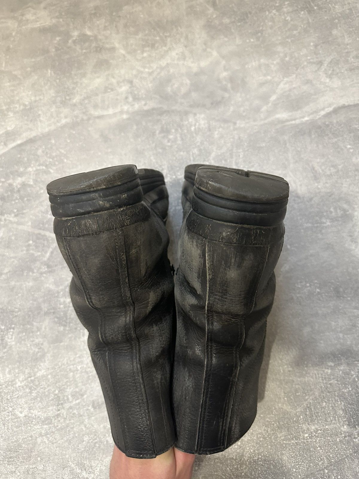 Vintage Vintage Military Black Leather Boots Y2K style Size US 10 / EU 43 - 8 Thumbnail