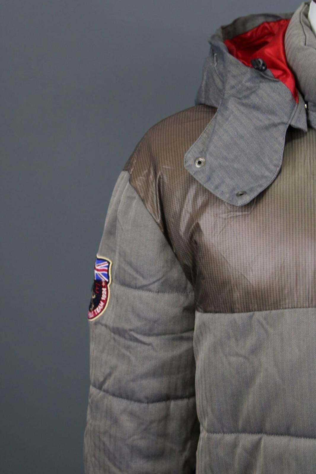La Martina La Martina Argentina Puffer Hooded Gray Jacket Size XXXL Size US XXL / EU 58 / 5 - 9 Thumbnail