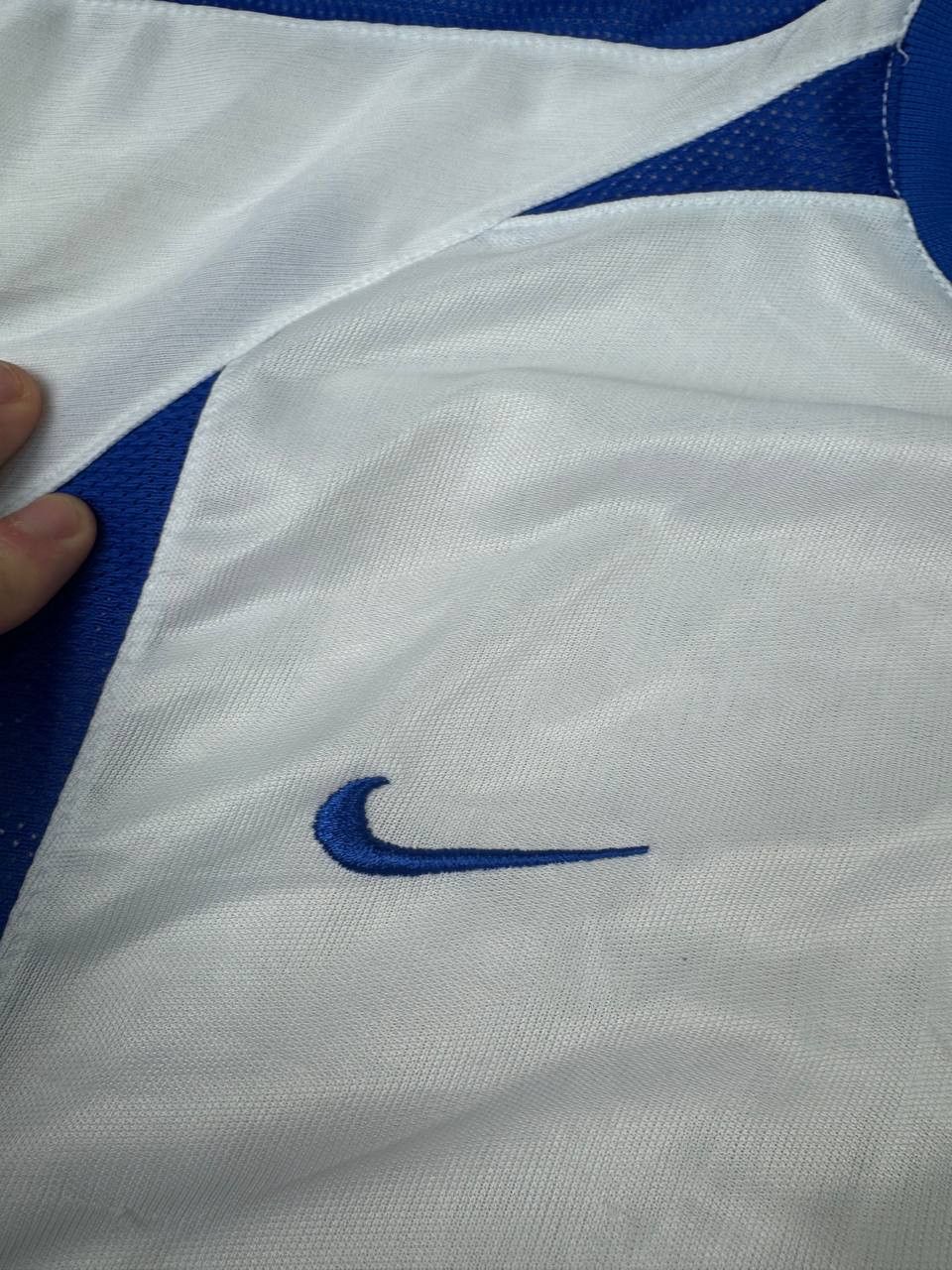 Nike Vintage Nike Brazil 2002 2004 Training Shirt Soccer Jersey Size US S / EU 44-46 / 1 - 6 Thumbnail