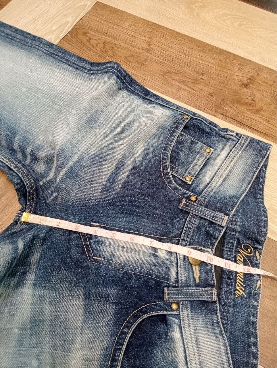 Vanquish VANQUISH GOLD JAPAN BLUE DISTRESSED DENIM PANTS Size US 34 / EU 50 - 17 Thumbnail